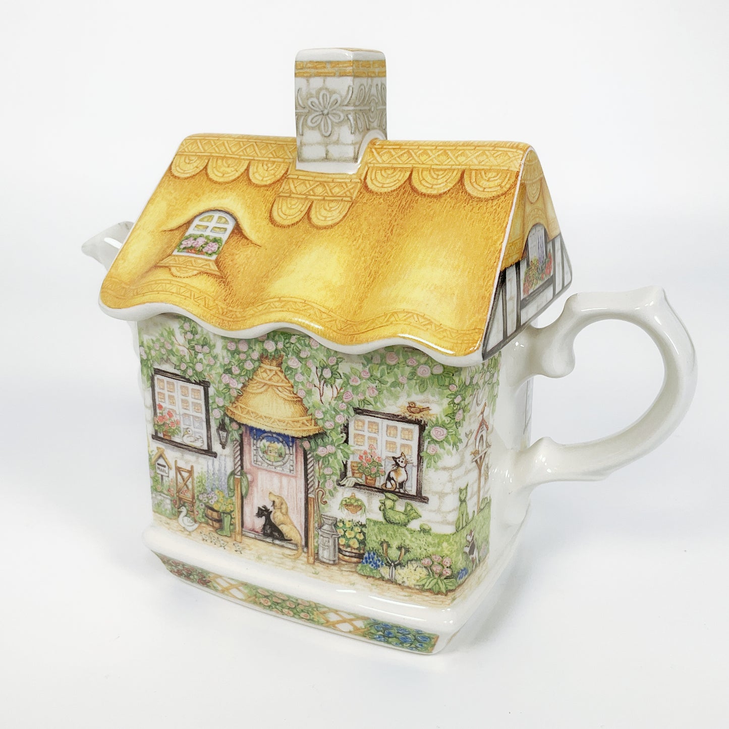 Sadler - Rose Cottage Teapot