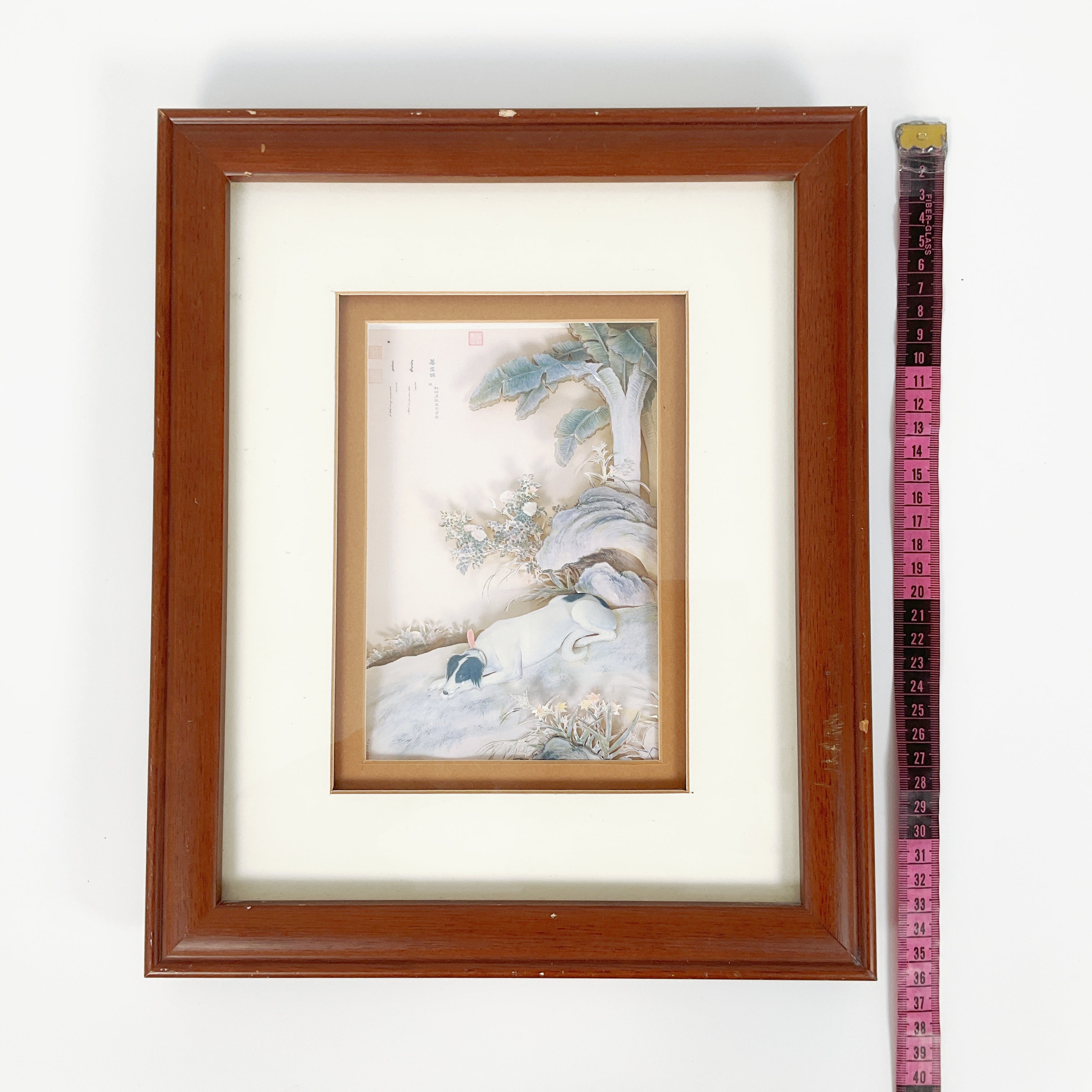Framed 3D Chinese Dog Artwork – No. 8 