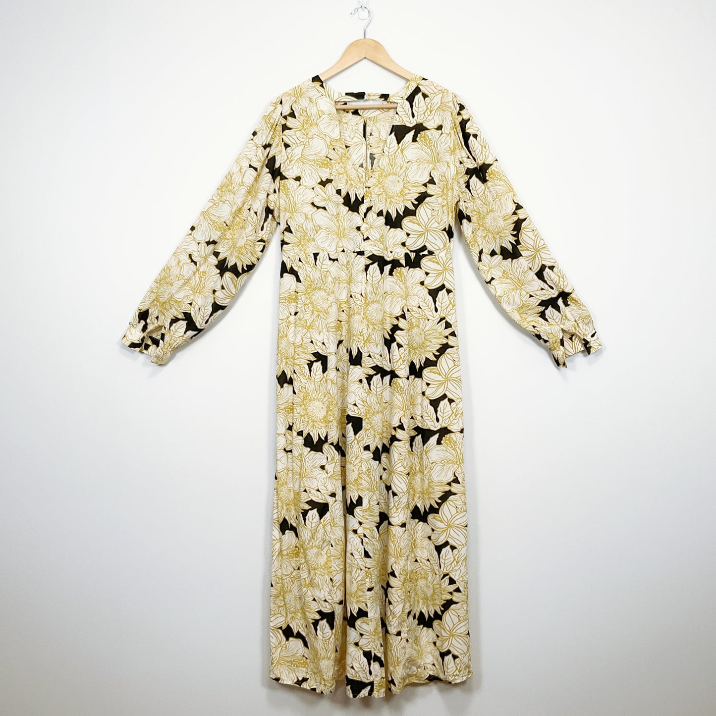 Vero Moda - Aware maxi dress in yellow floral print