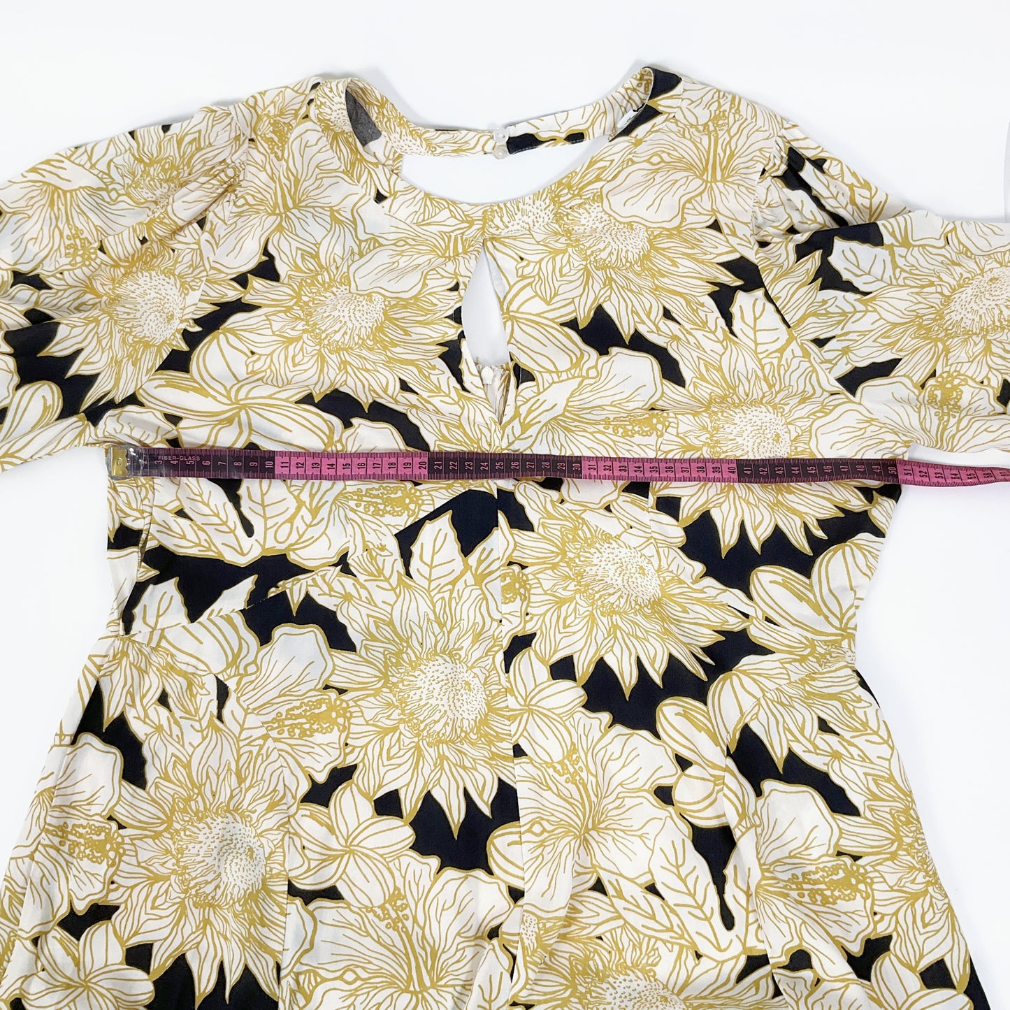 Vero Moda - Aware maxi dress in yellow floral print