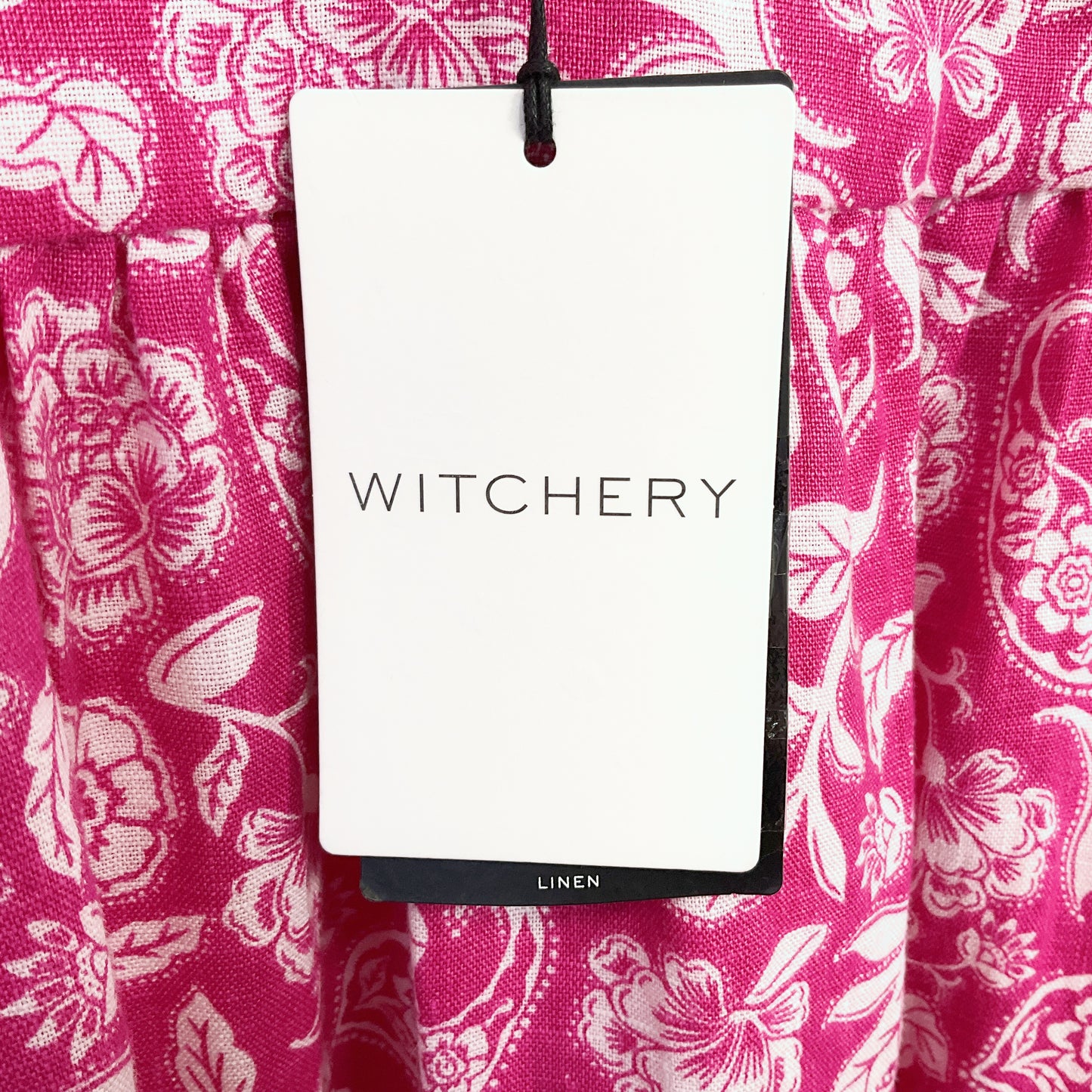 Witchery - Guava Strap Back Print Dress