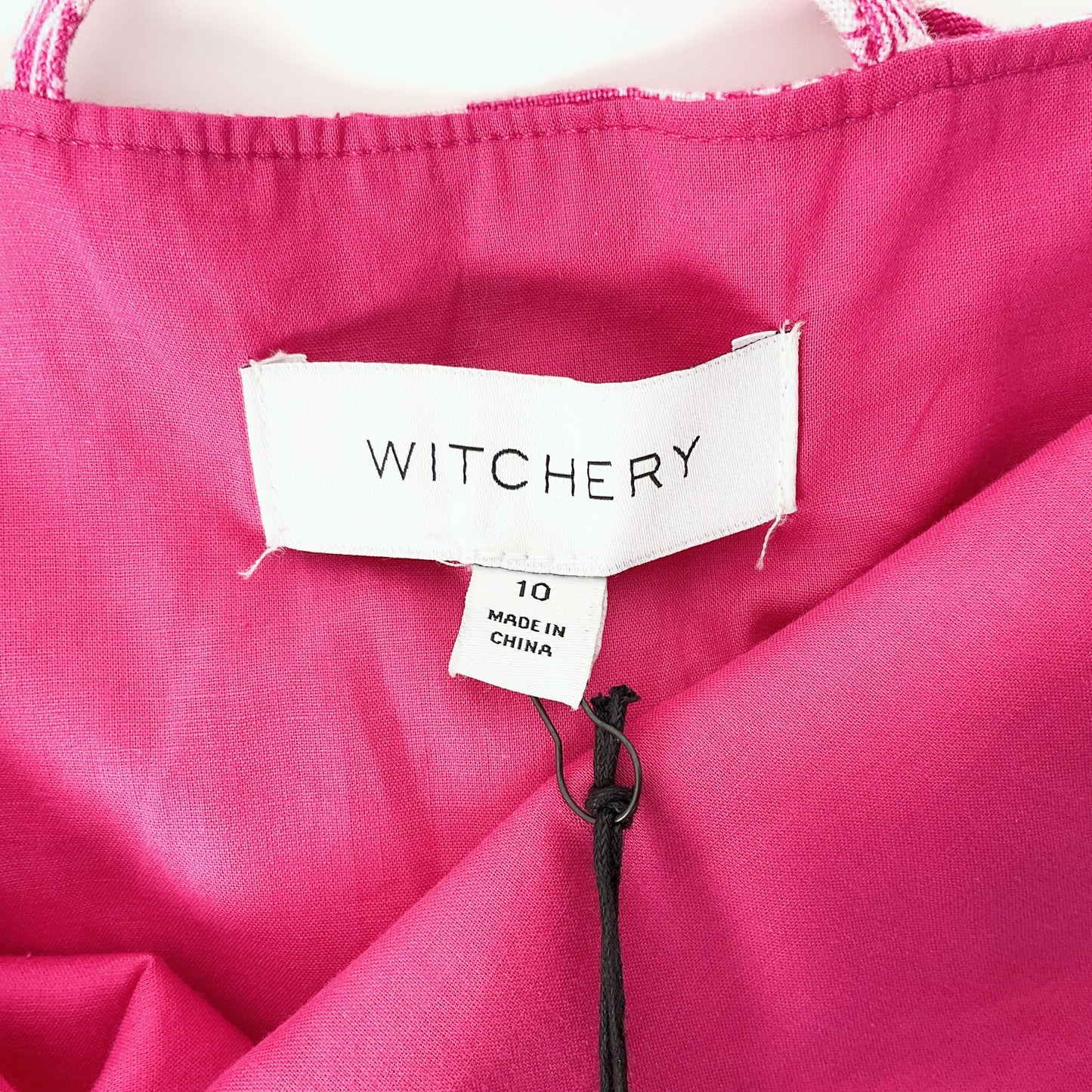 Witchery - Guava Strap Back Print Dress