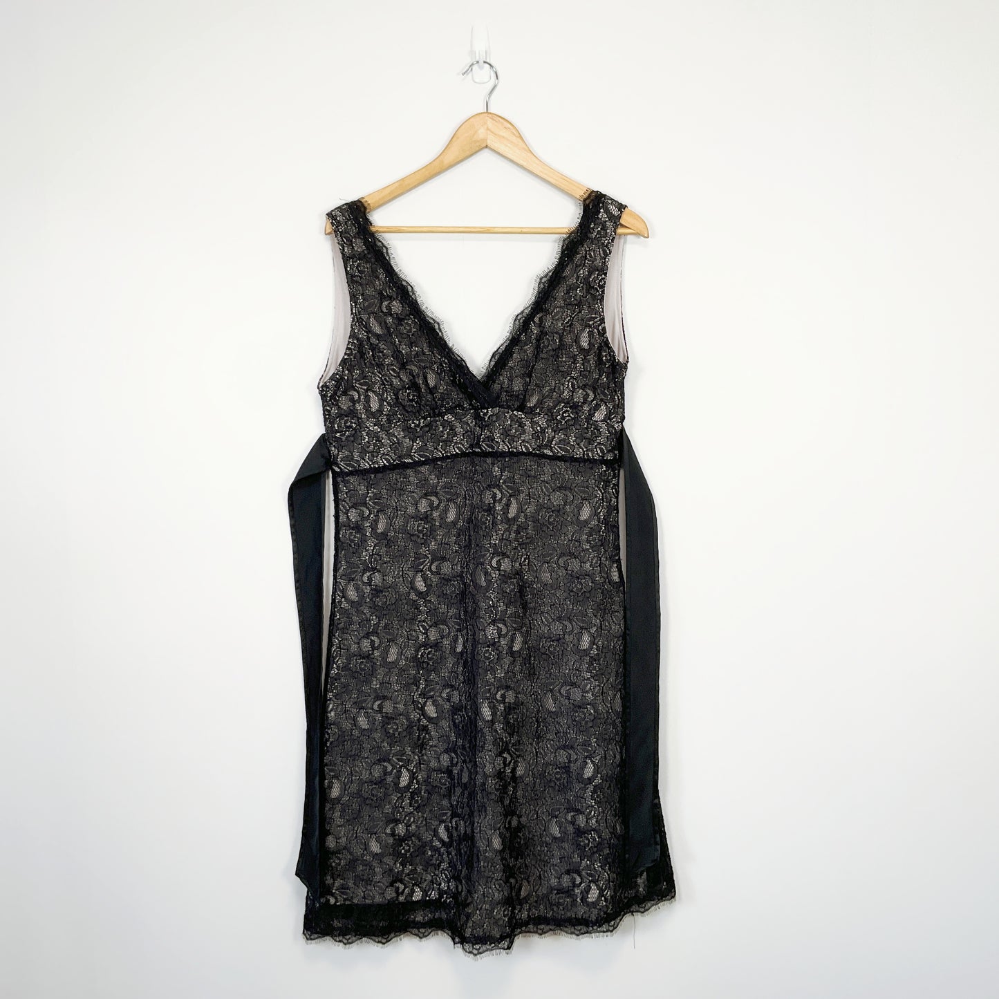 STAXS - Stunning black lace mini dress