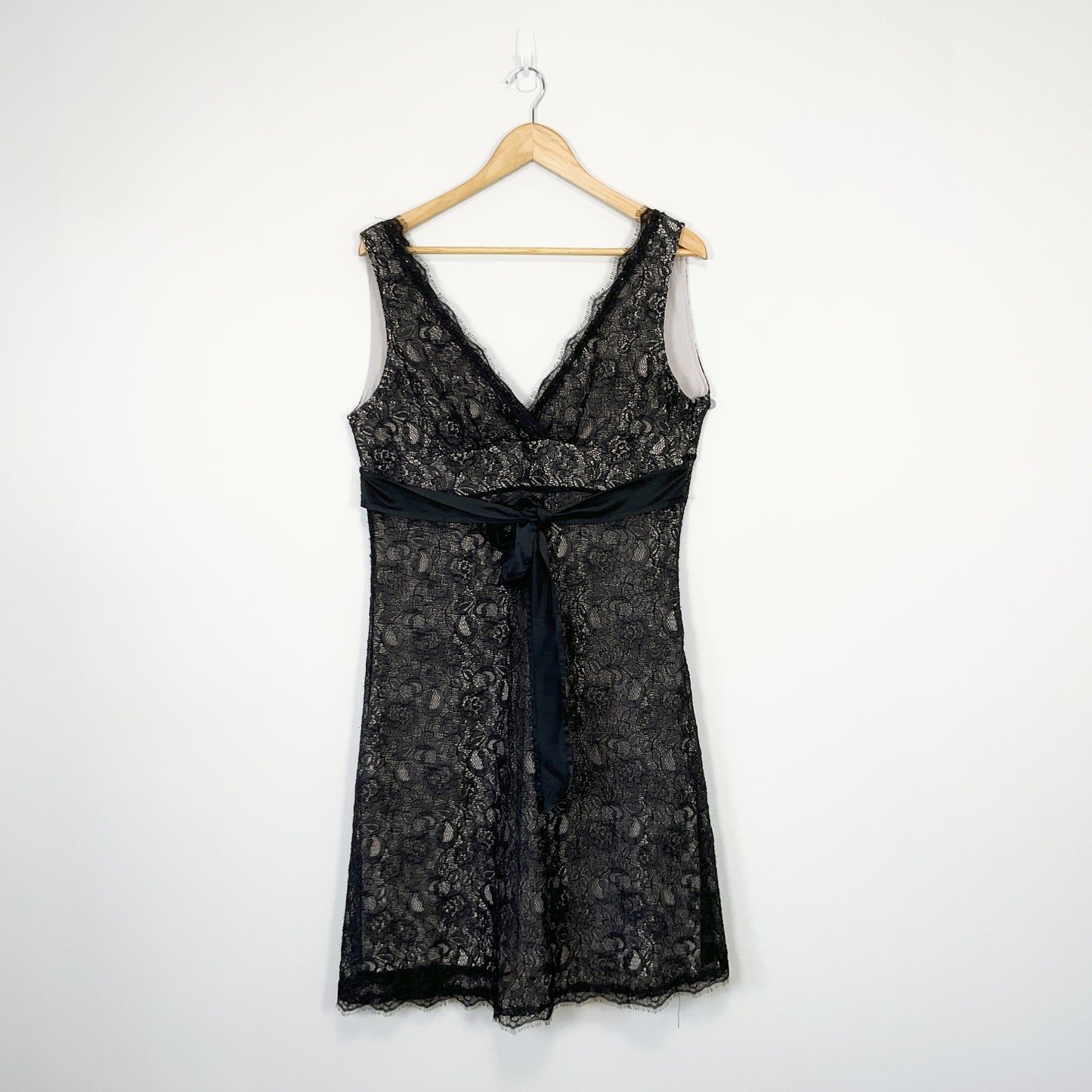STAXS - Stunning black lace mini dress