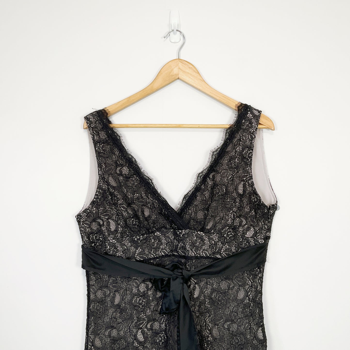 STAXS - Stunning black lace mini dress