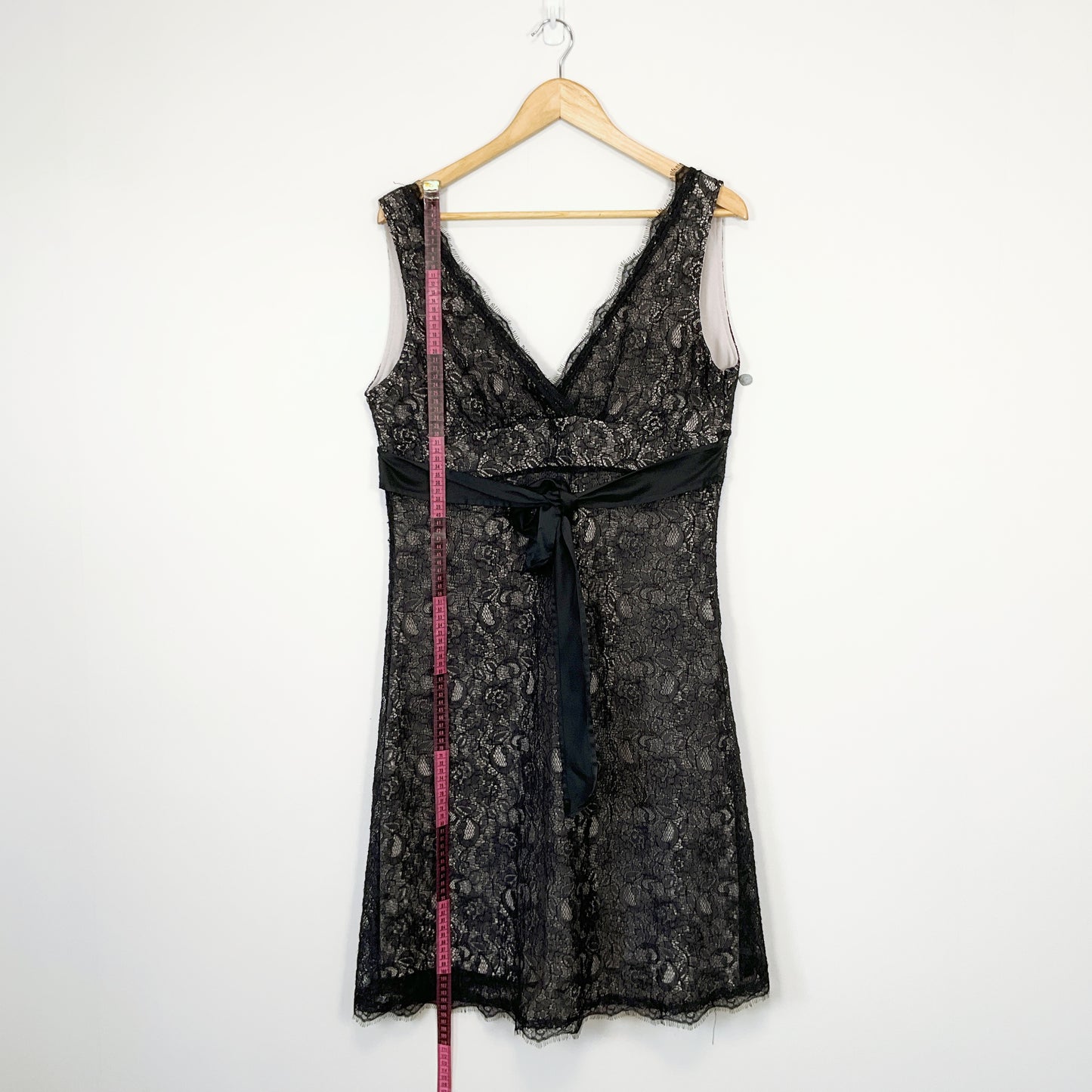 STAXS - Stunning black lace mini dress