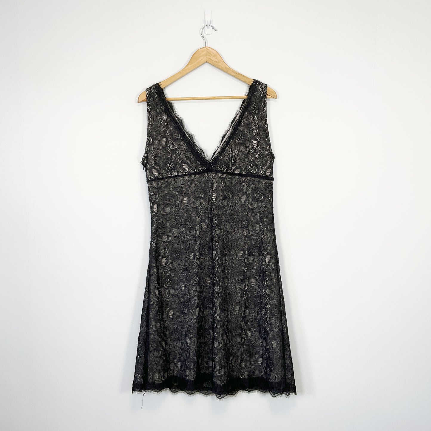 STAXS - Stunning black lace mini dress