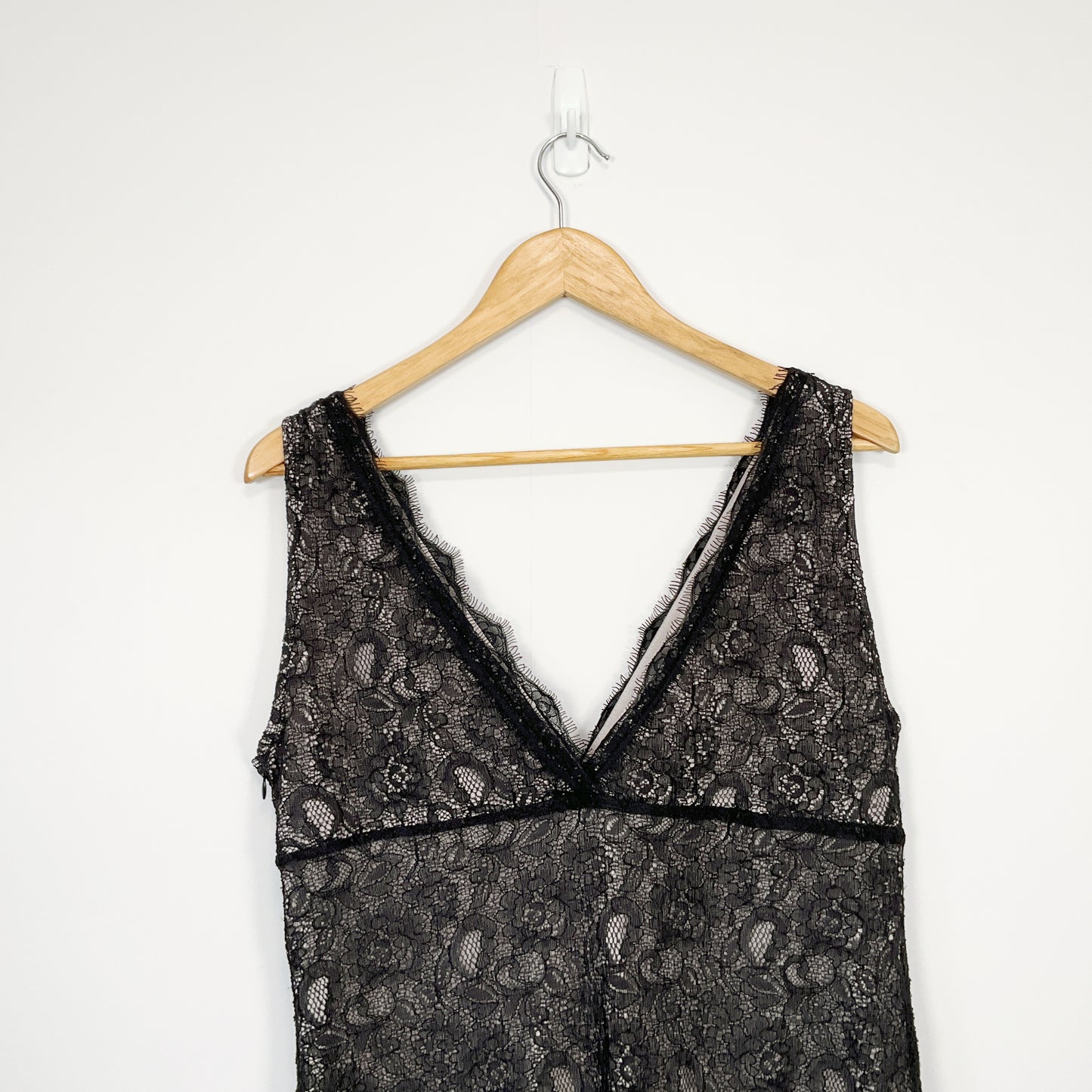 STAXS - Stunning black lace mini dress