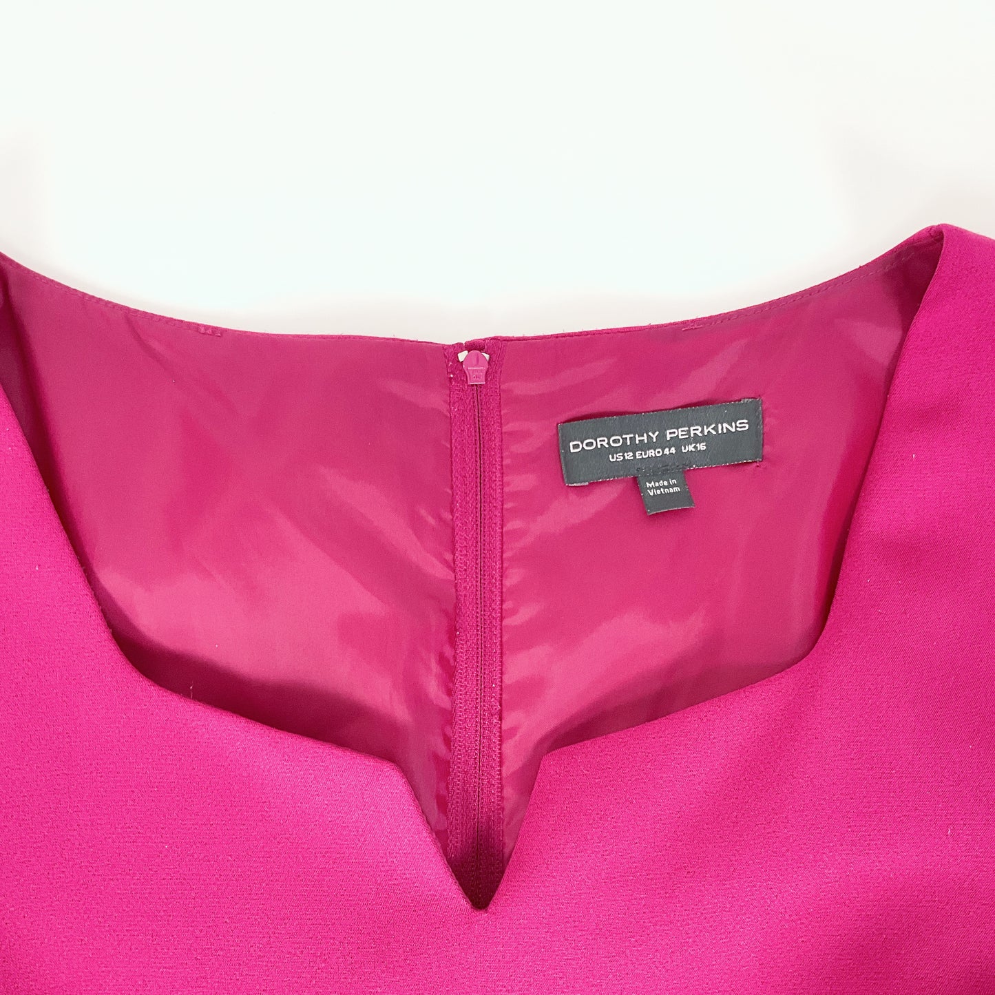 DOROTHY PERKINS - Women Magenta Solid Sheath Dress