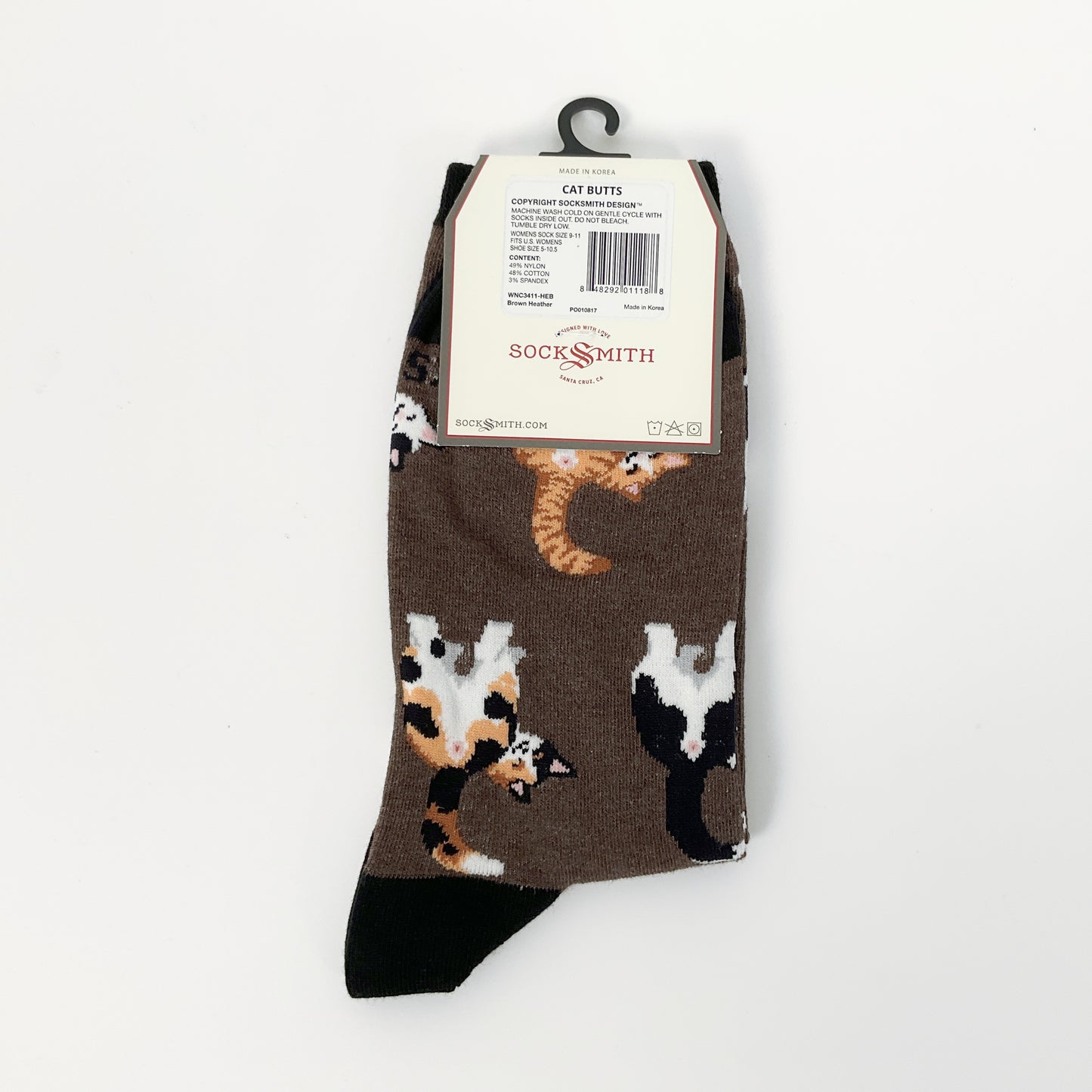 Sock Smith - CAT BUTTS