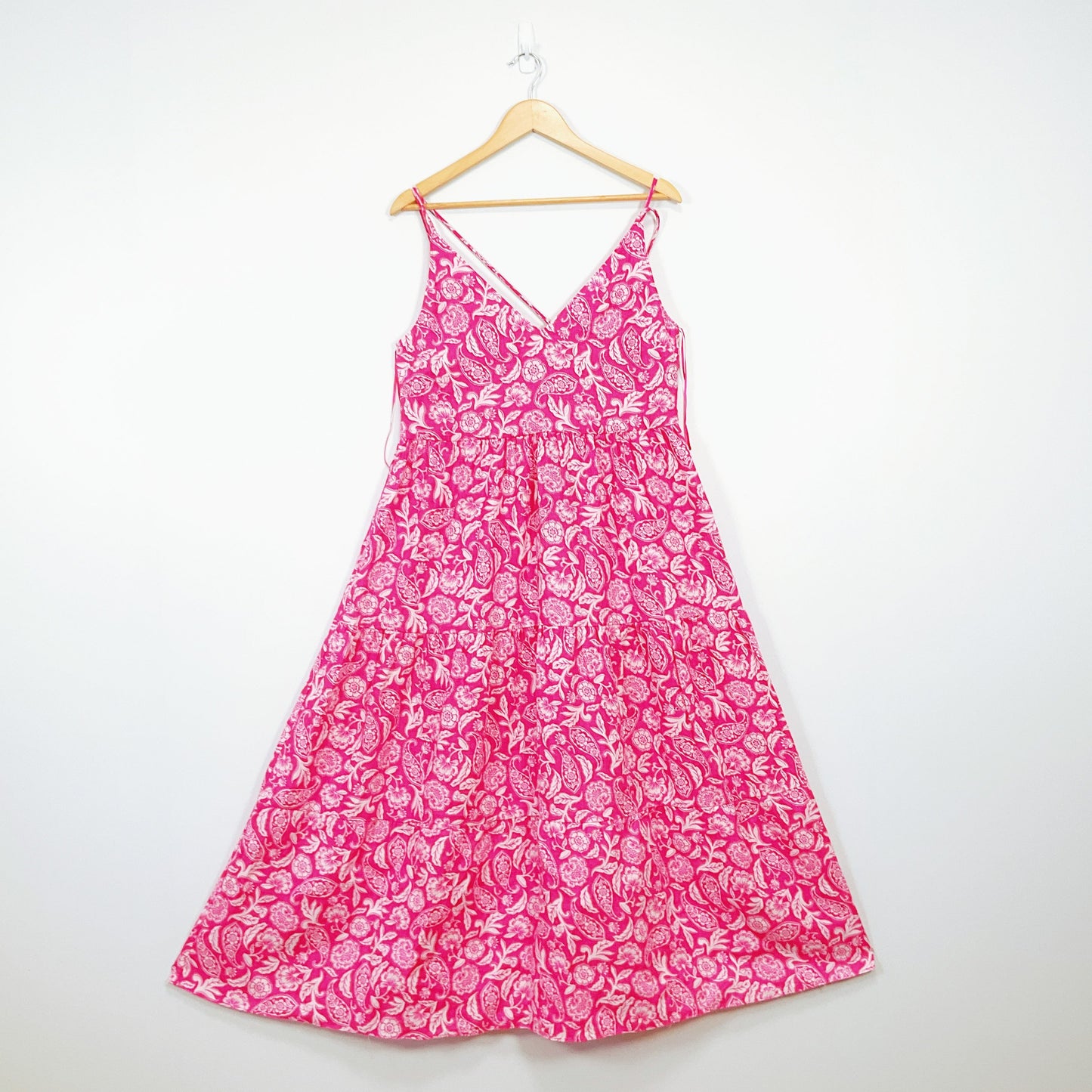 Witchery - Guava Strap Back Print Dress