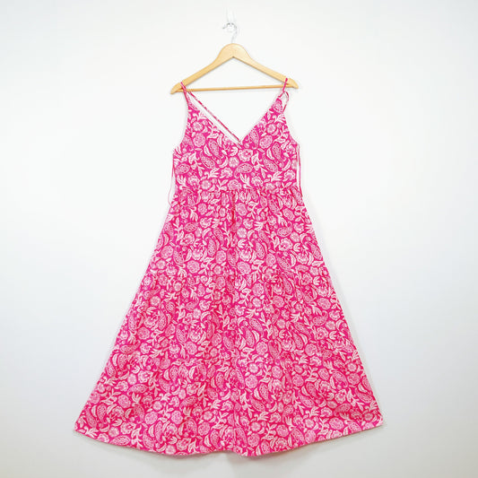 Witchery - Guava Strap Back Print Dress