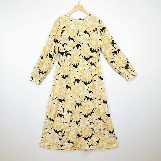Vero Moda - Aware maxi dress in yellow floral print