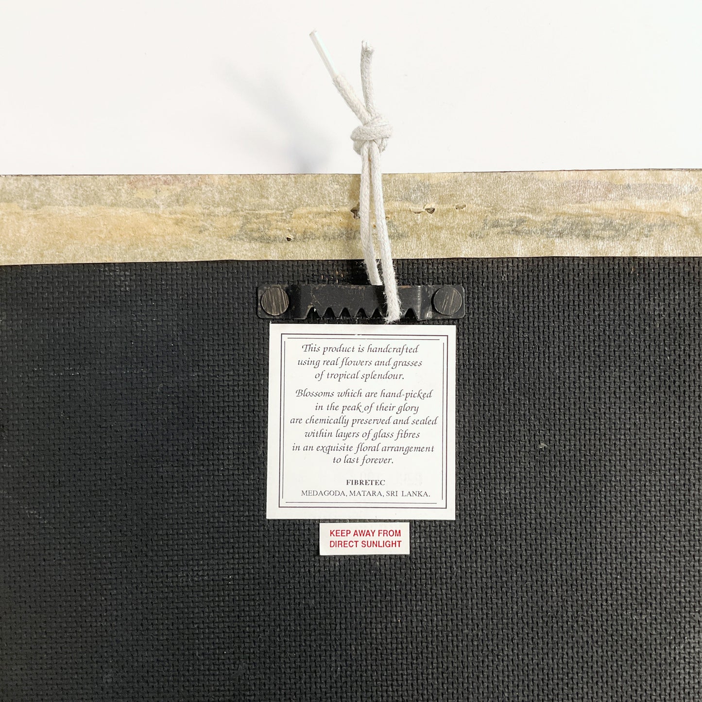 Fibretec Matara - Vintage Bouquet Flower Preservation Frame