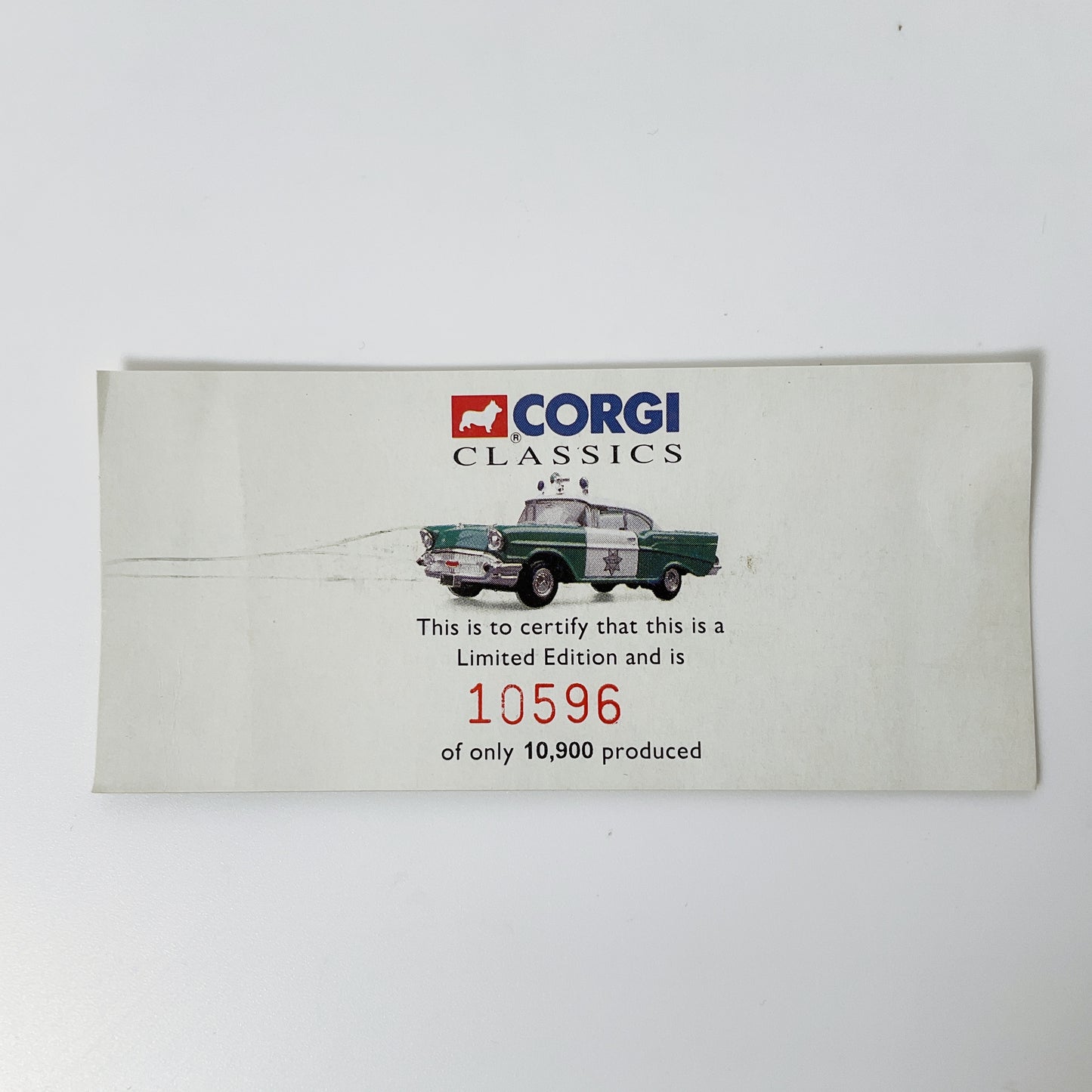 CORGI CLASSICS - 51301 Chevrolet Sheriff's Car - Diecast Model 1:43