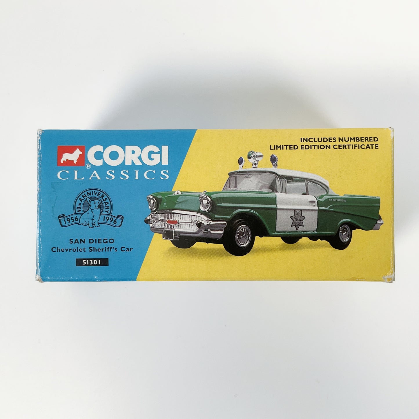 CORGI CLASSICS - 51301 Chevrolet Sheriff's Car - Diecast Model 1:43