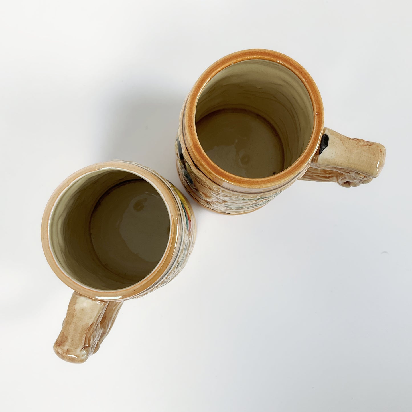 Vintage Tankards Set of 2 Made in Japan