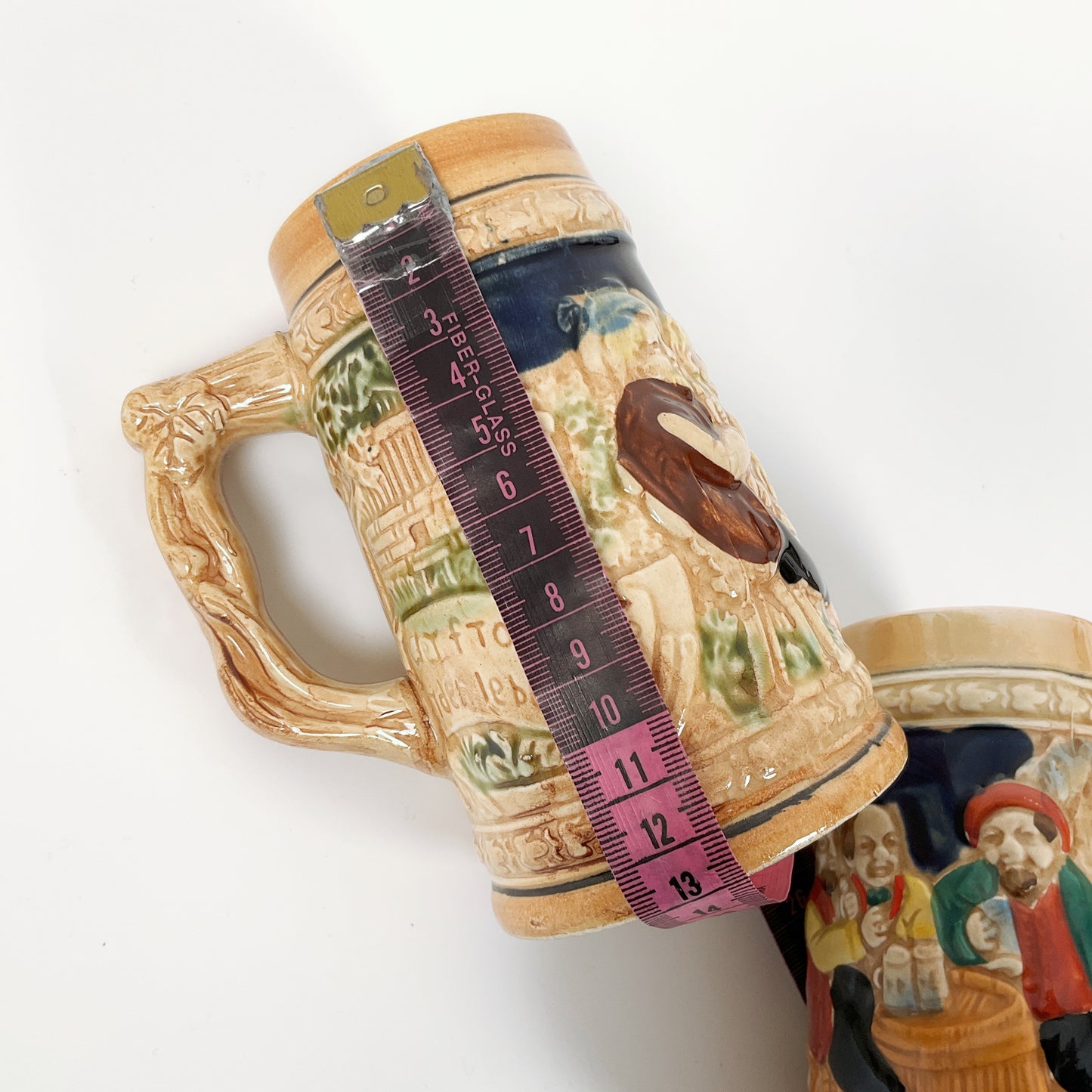 Vintage Tankards Set of 2 Made in Japan