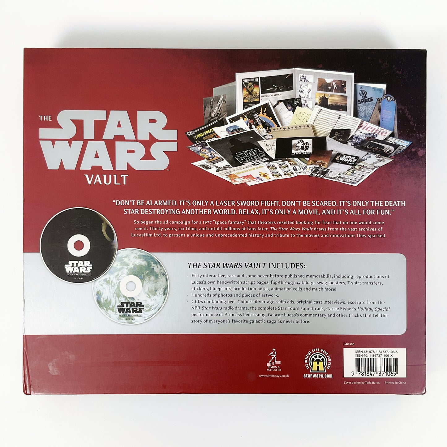 The " Star Wars " Vault: Thirty Years of Treasures from the Lucasfilm Archives