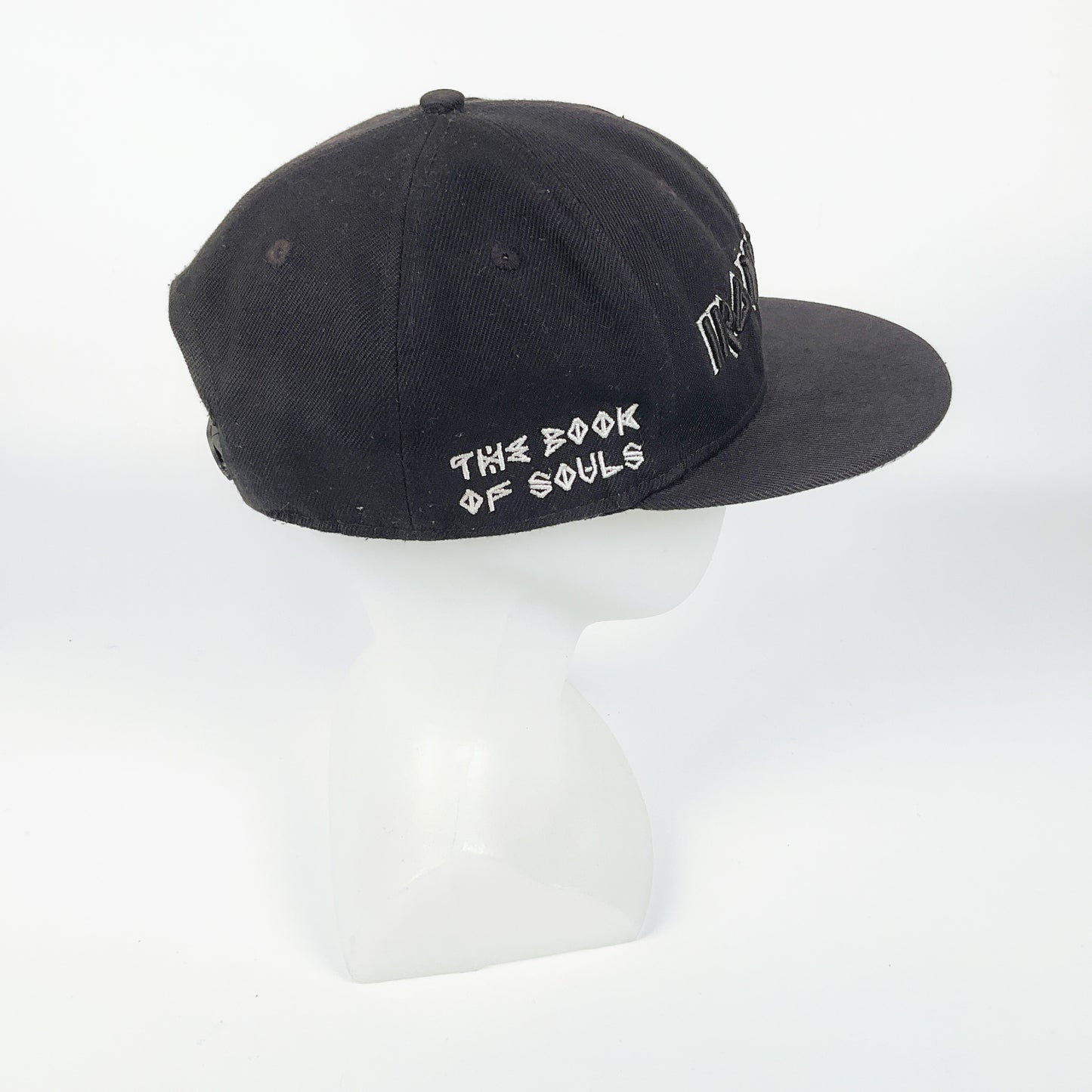 Iron Maiden The Book Of Souls Black Embroidered Snapback Hat