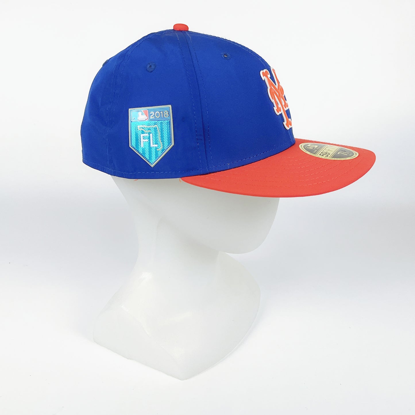 New Era 59fifty NY Mets 2018 Spring Training Baseball Hat Low Profile Size 7½