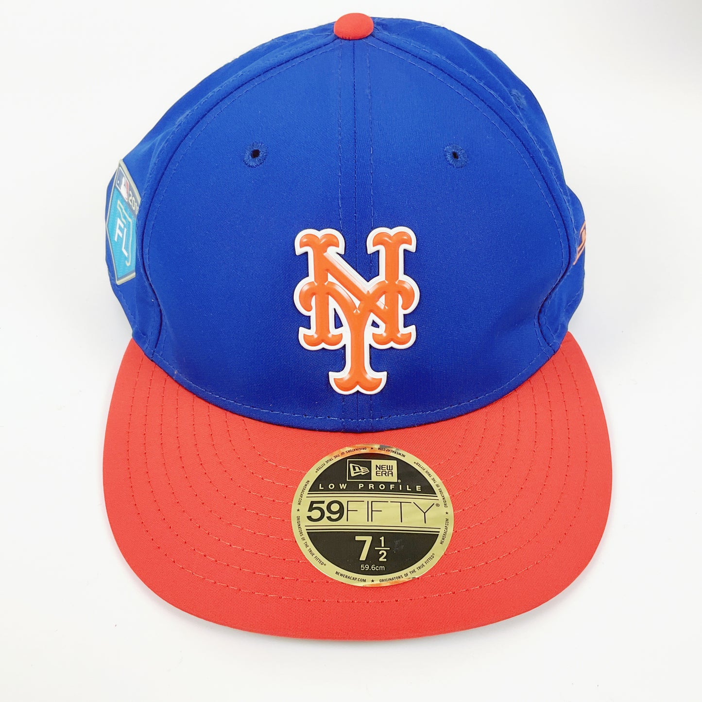 New Era 59fifty NY Mets 2018 Spring Training Baseball Hat Low Profile Size 7½