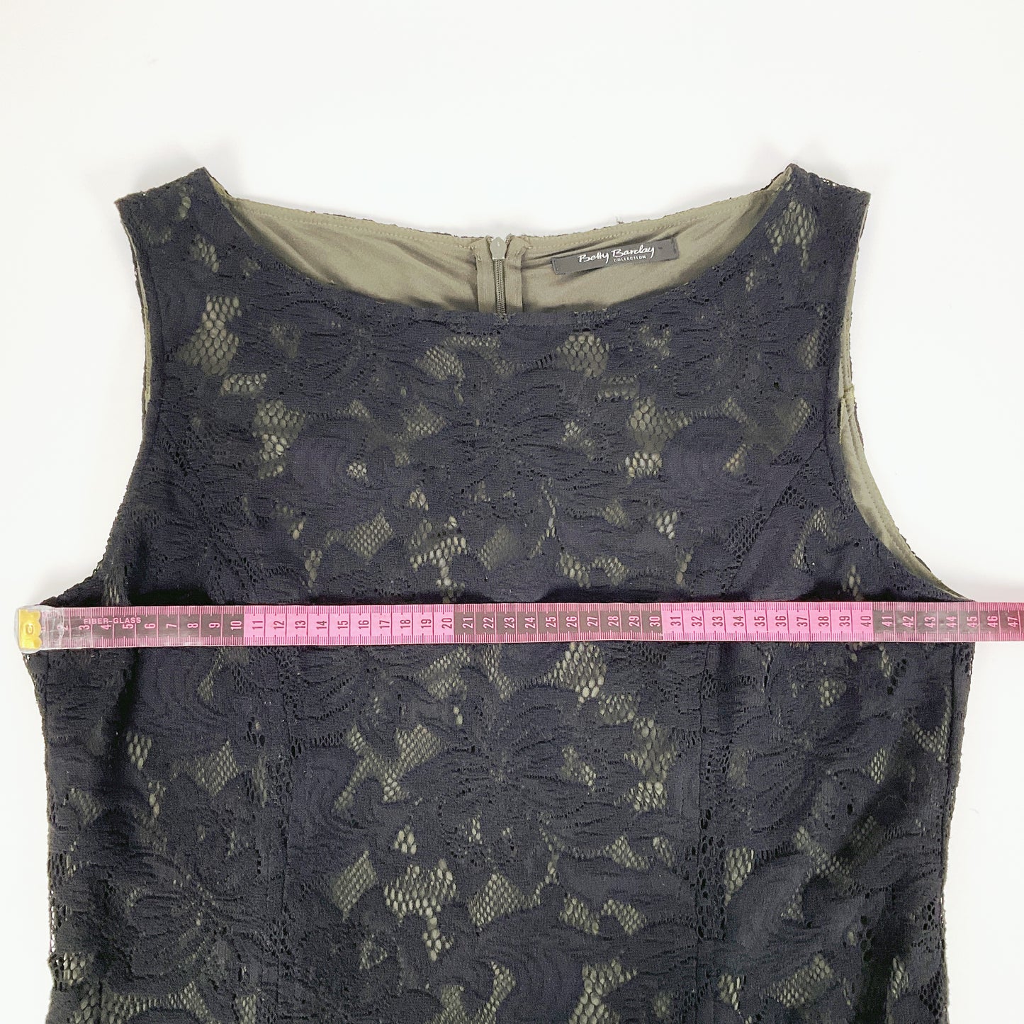 Belly Barclay - Classic Black Lace Sleeveless Dress