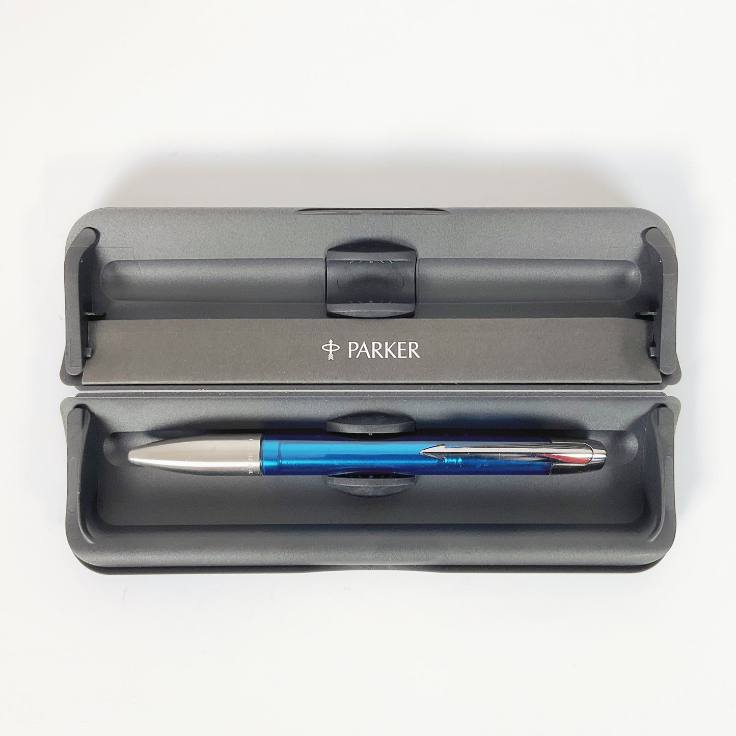 Parker IM Profile Crystal Blue Gel Resin Ballpoint Pen