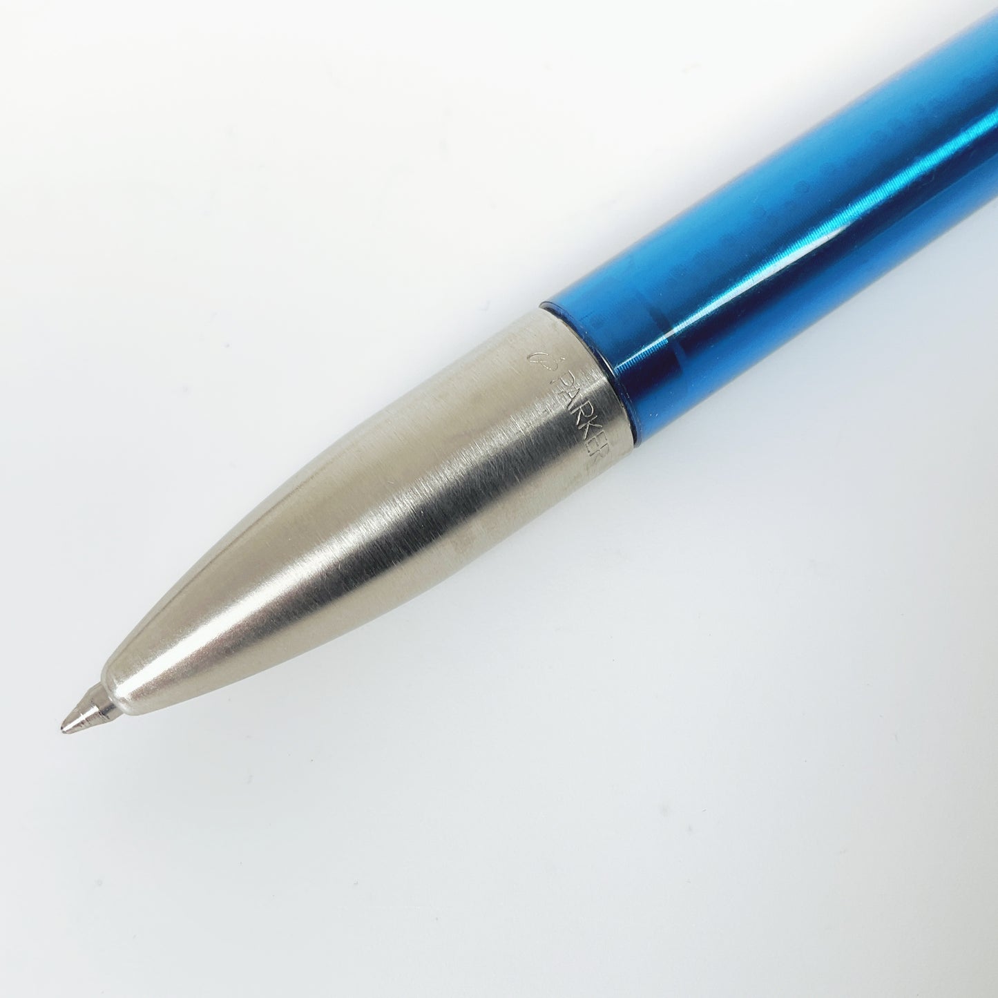 Parker IM Profile Crystal Blue Gel Resin Ballpoint Pen