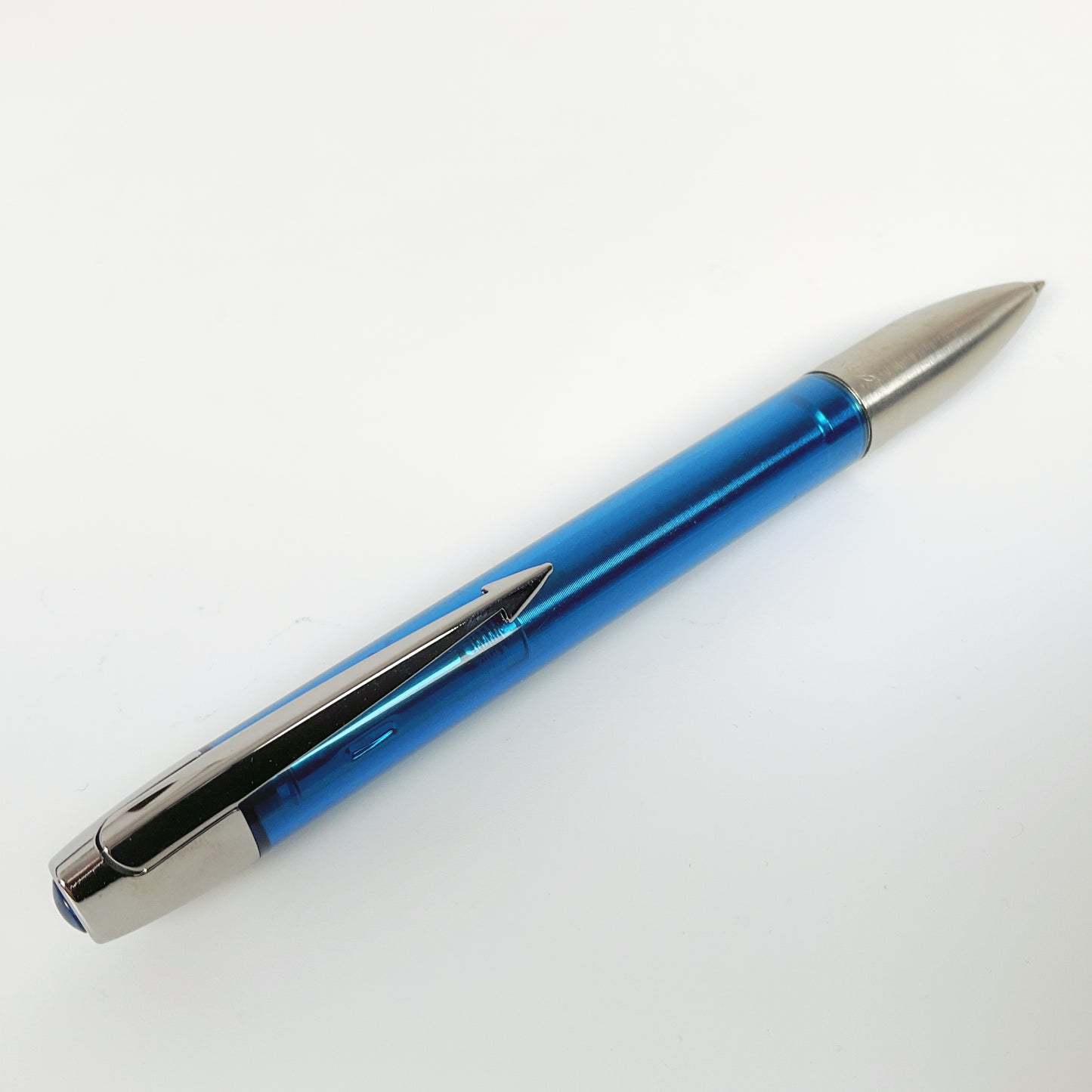 Parker IM Profile Crystal Blue Gel Resin Ballpoint Pen