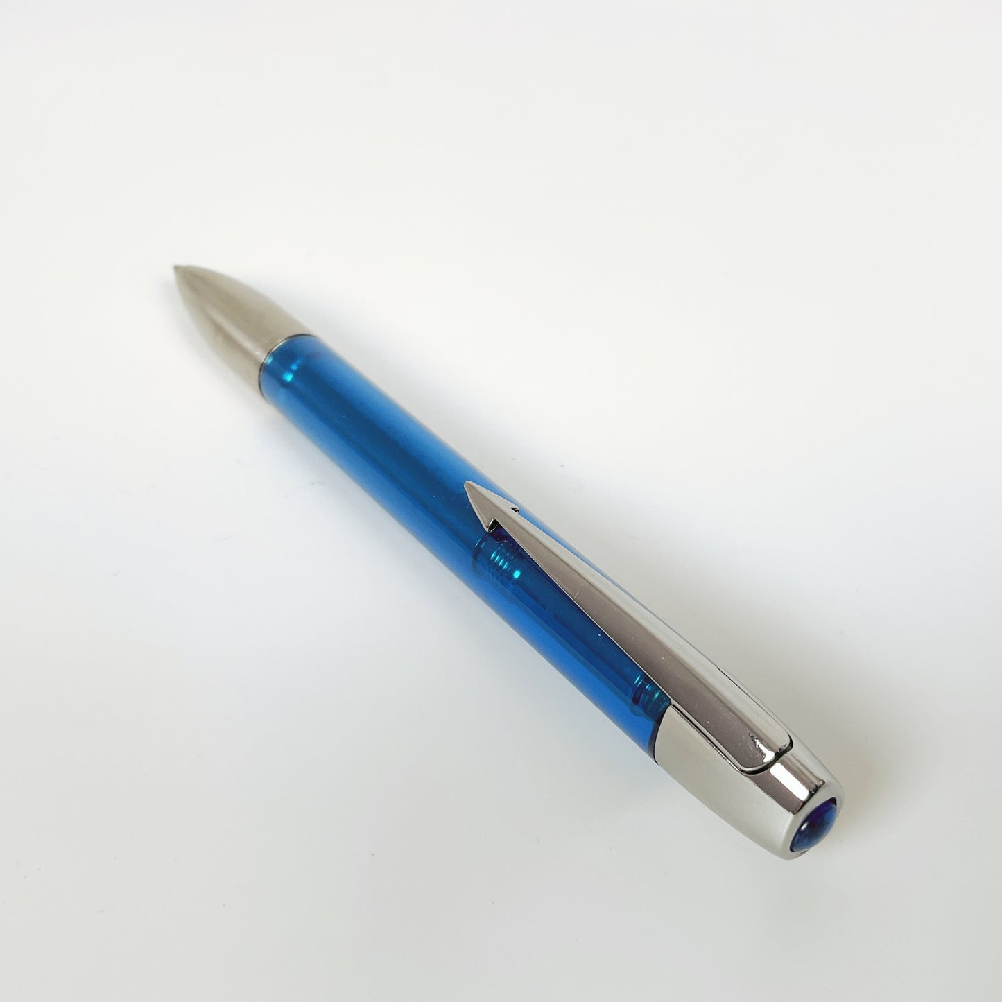 Parker IM Profile Crystal Blue Gel Resin Ballpoint Pen