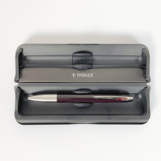 Parker IM Profile Crystal Dark Brown Resin Ballpoint Pen