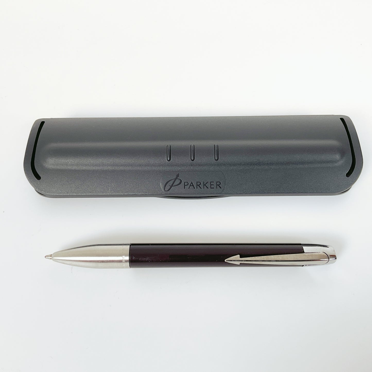 Parker IM Profile Crystal Dark Brown Resin Ballpoint Pen