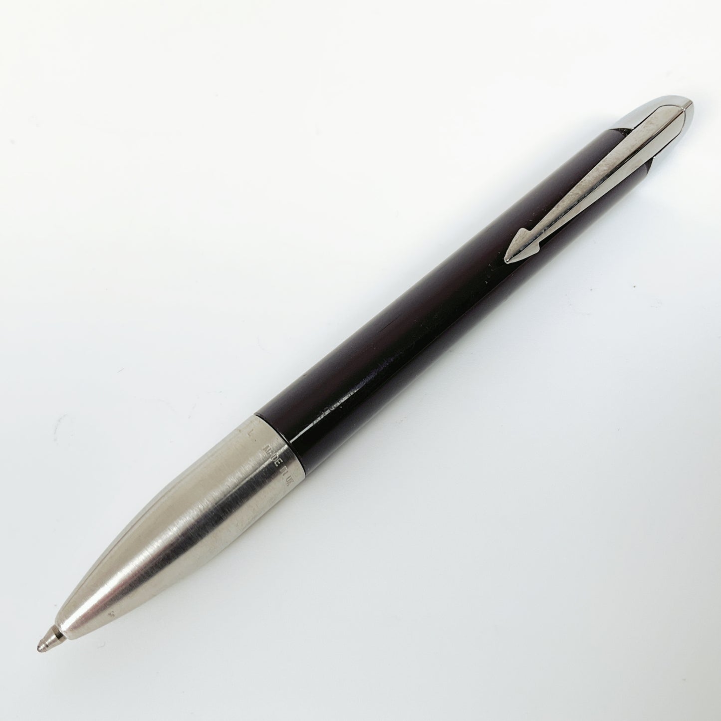 Parker IM Profile Crystal Dark Brown Resin Ballpoint Pen