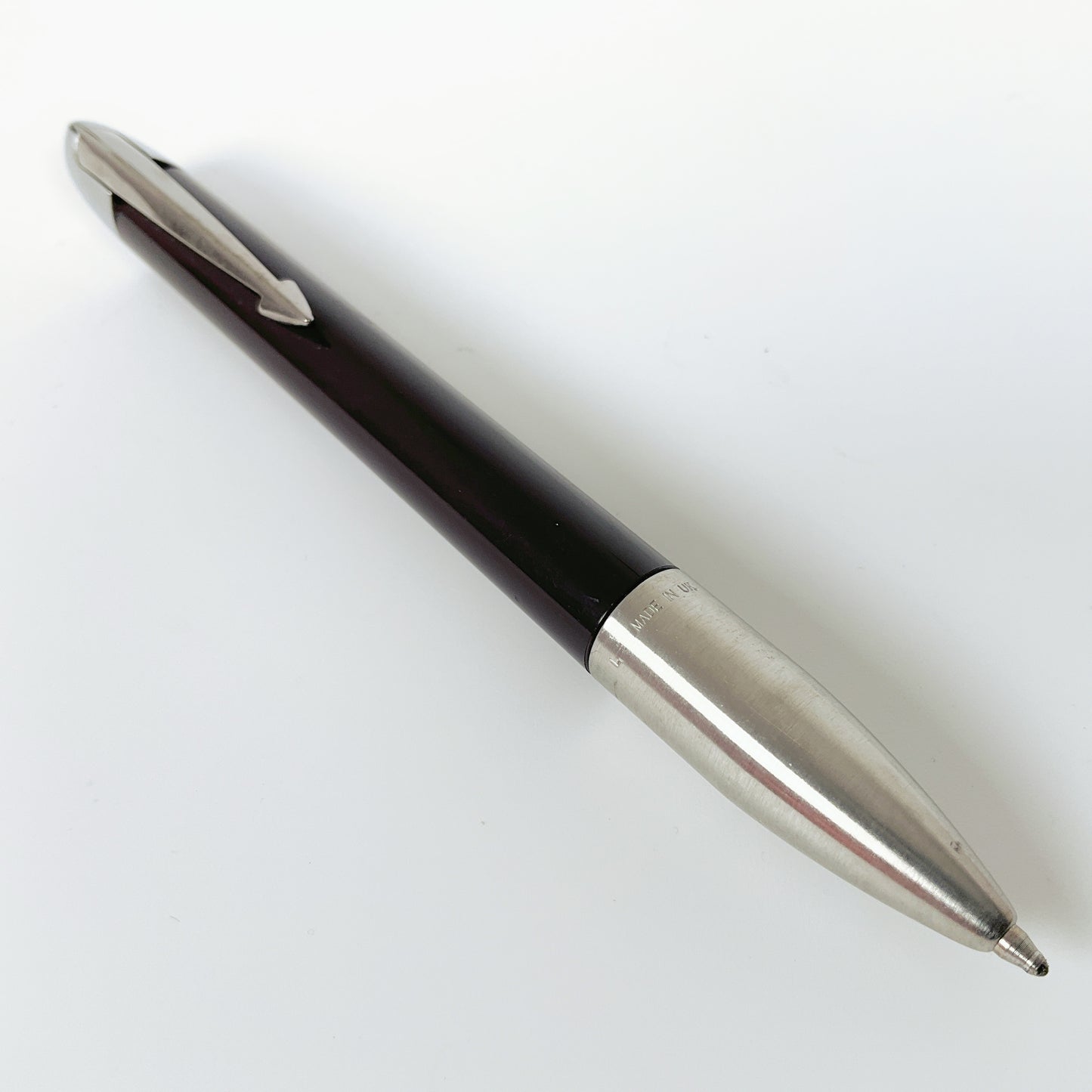 Parker IM Profile Crystal Dark Brown Resin Ballpoint Pen