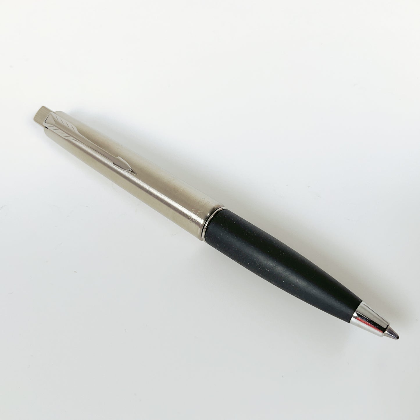 Parker - Frontier Stainless Steel CT Chrome Trim Ball Point Pen