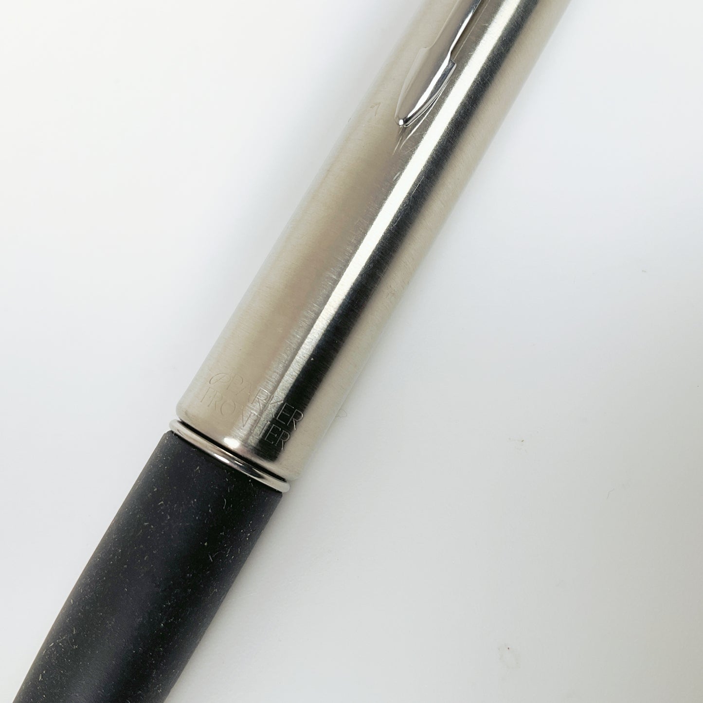 Parker - Frontier Stainless Steel CT Chrome Trim Ball Point Pen
