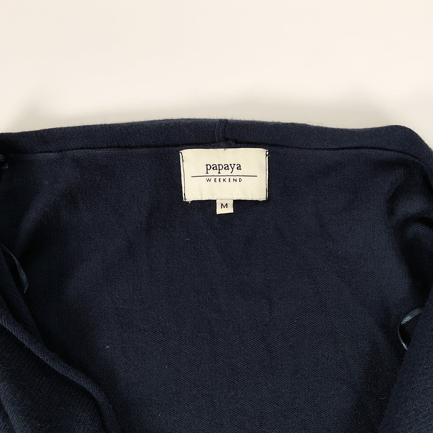 Papaya - Long Blue Cardigan