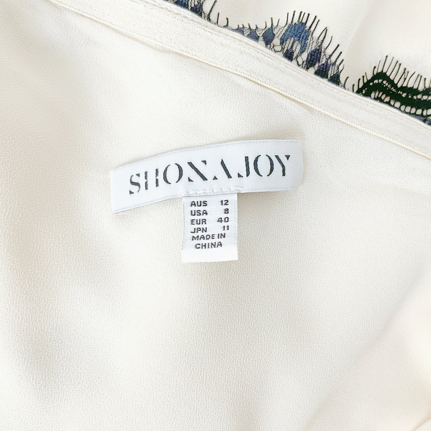 Shona Joy - One Shoulder Cream Dress