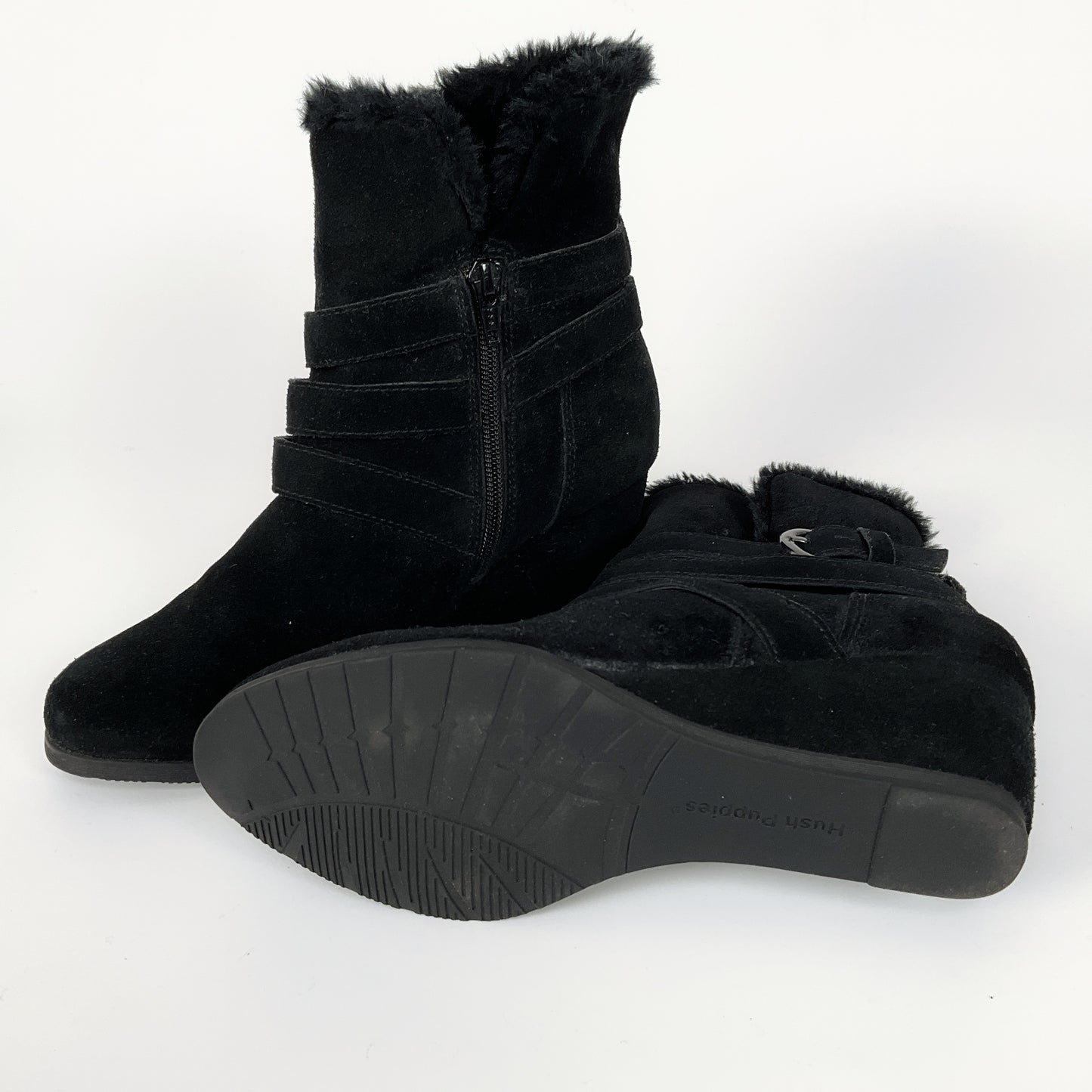 Hush Puppies - Heel Wedge Jasper Boots
