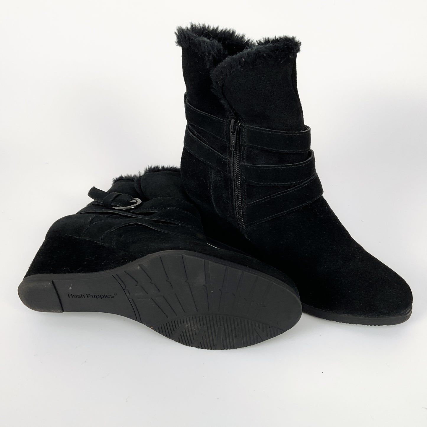 Hush Puppies - Heel Wedge Jasper Boots