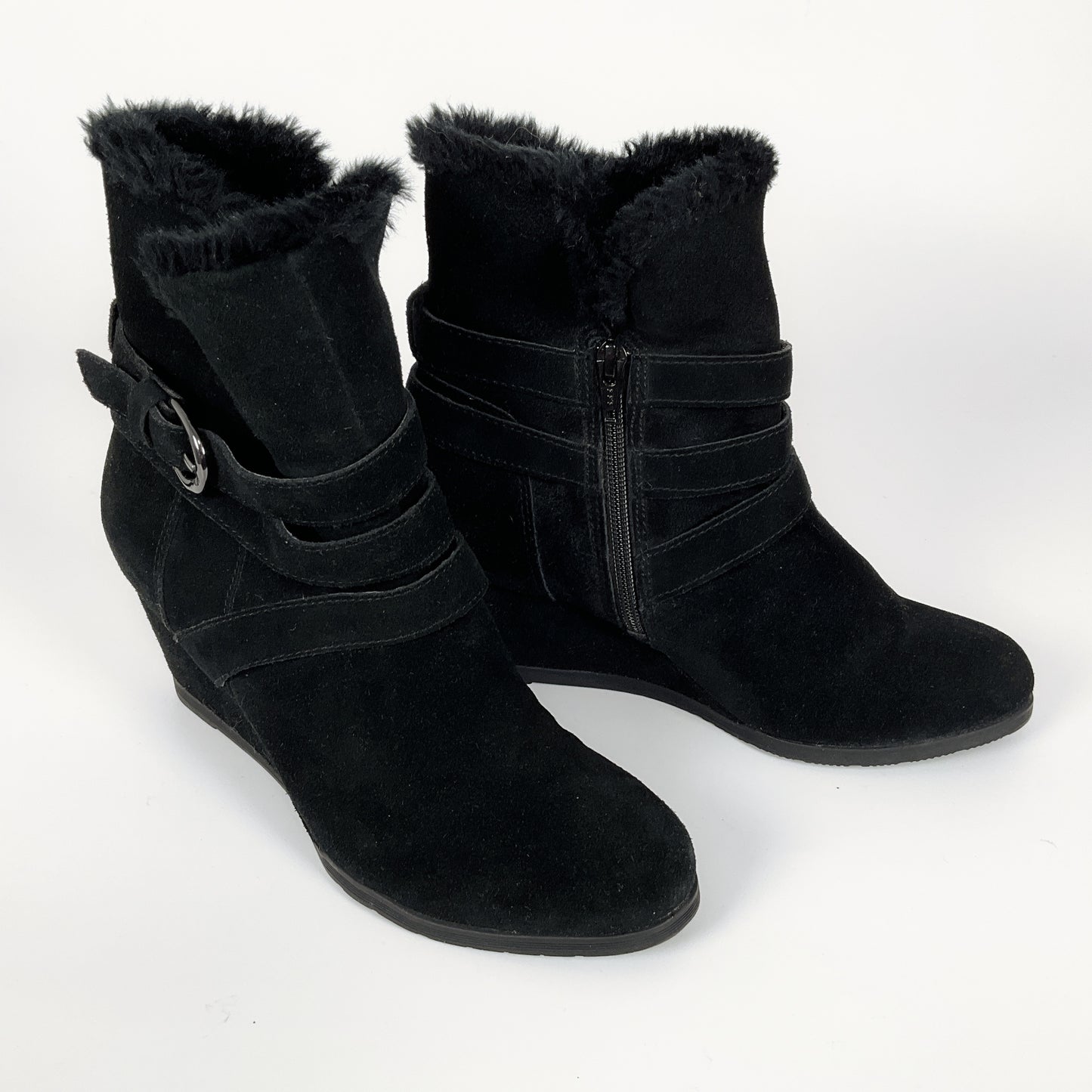 Hush Puppies - Heel Wedge Jasper Boots