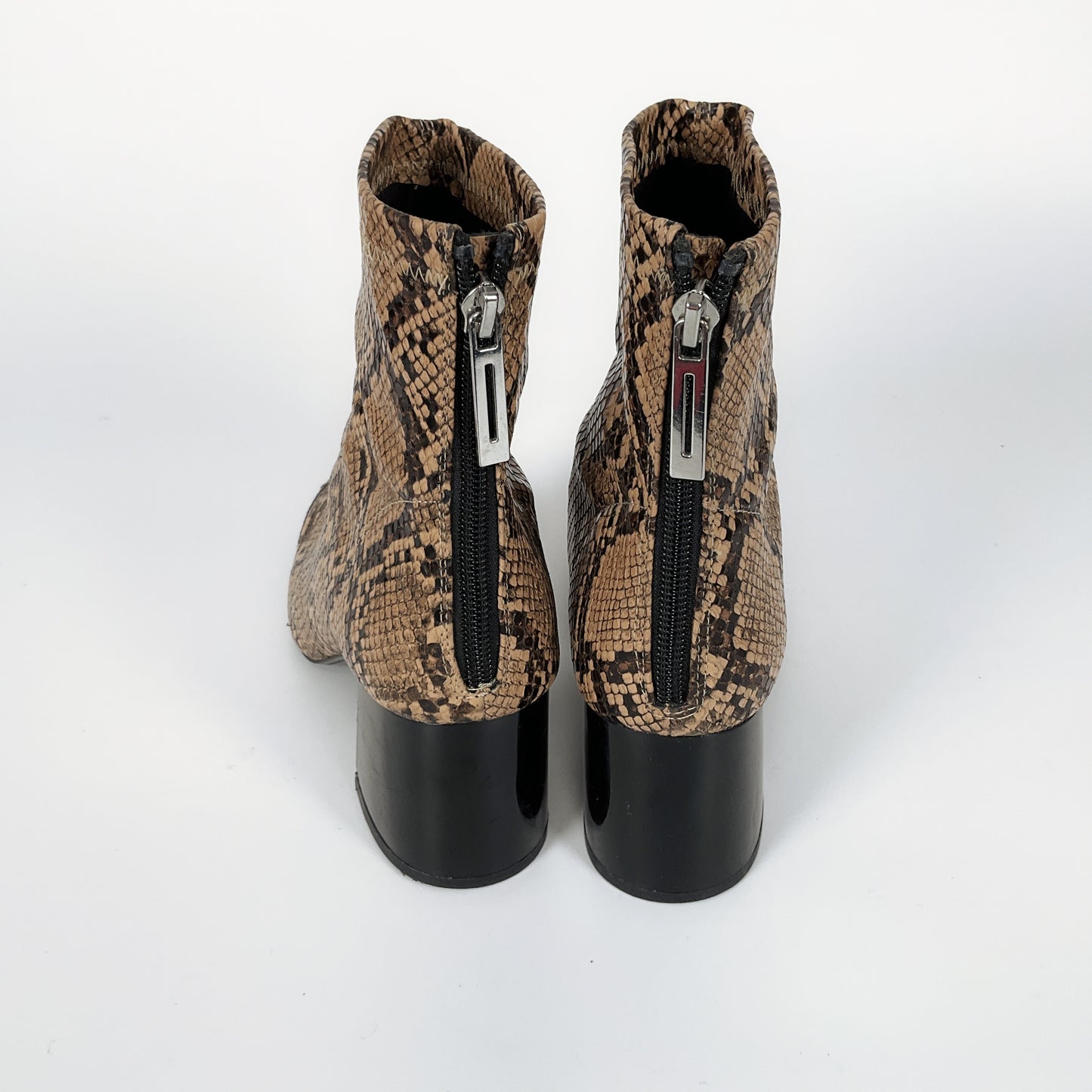 Zara - Trafaluc Snake Skin Heels