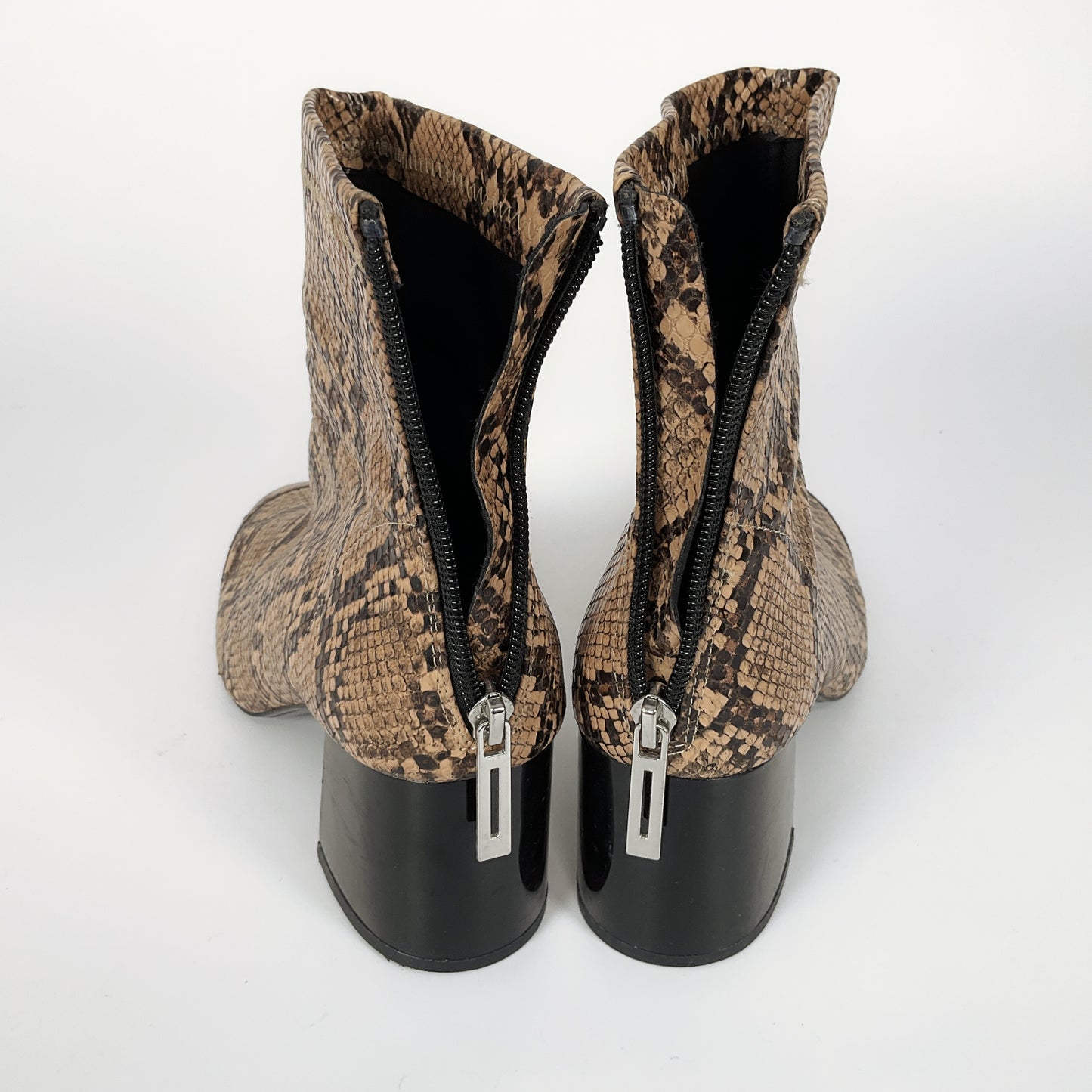 Zara - Trafaluc Snake Skin Heels