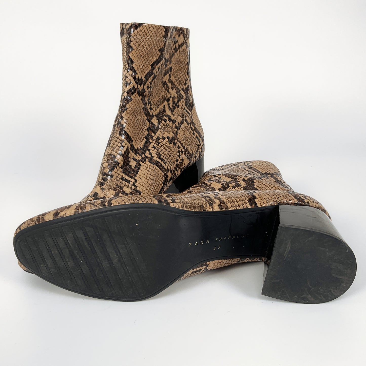 Zara - Trafaluc Snake Skin Heels