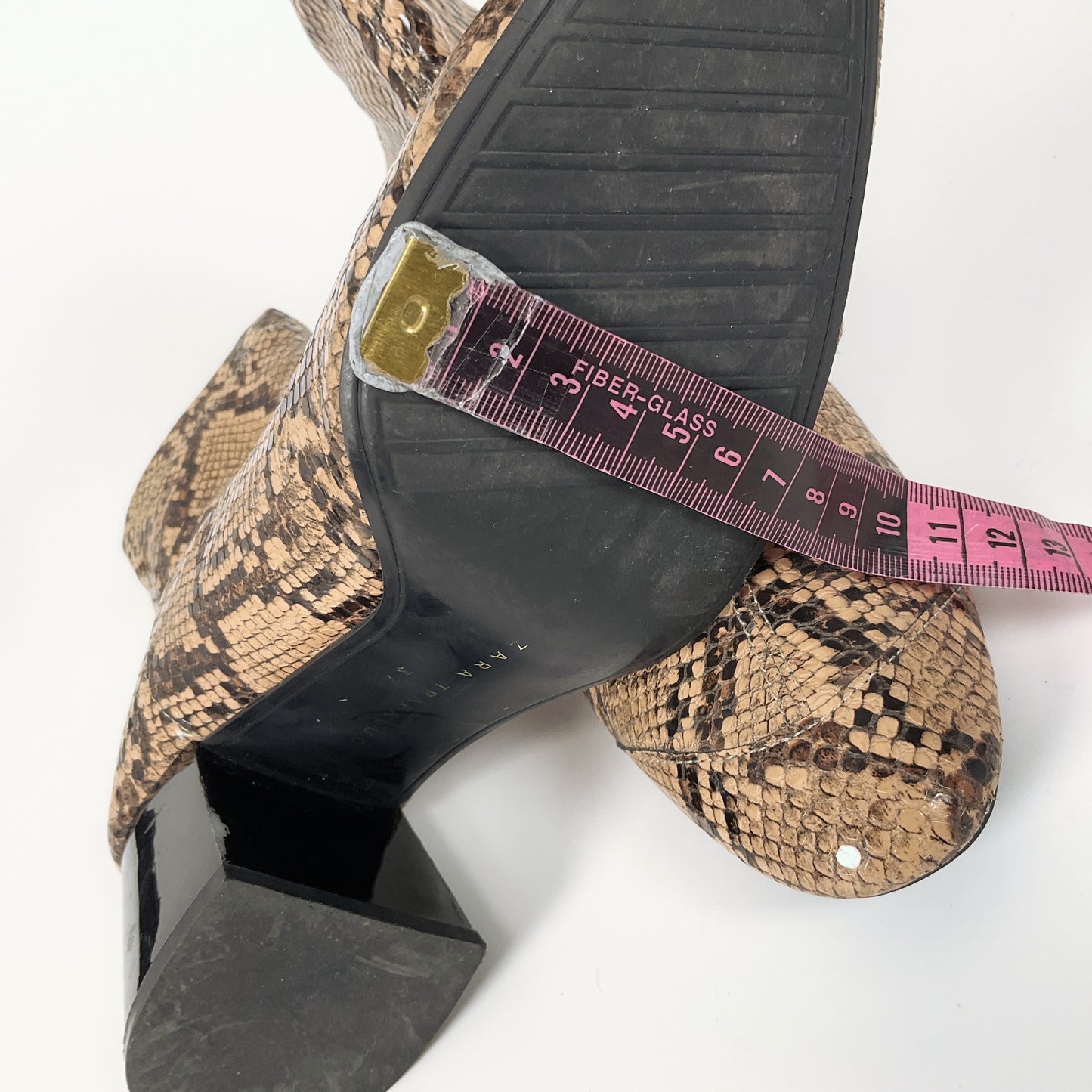 Zara - Trafaluc Snake Skin Heels