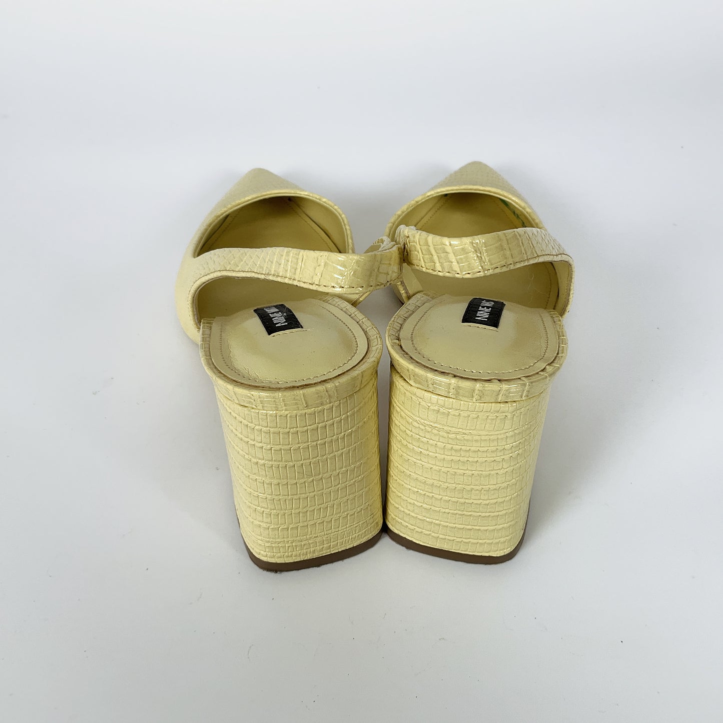 Nine West - Yellow Sling Back Heels