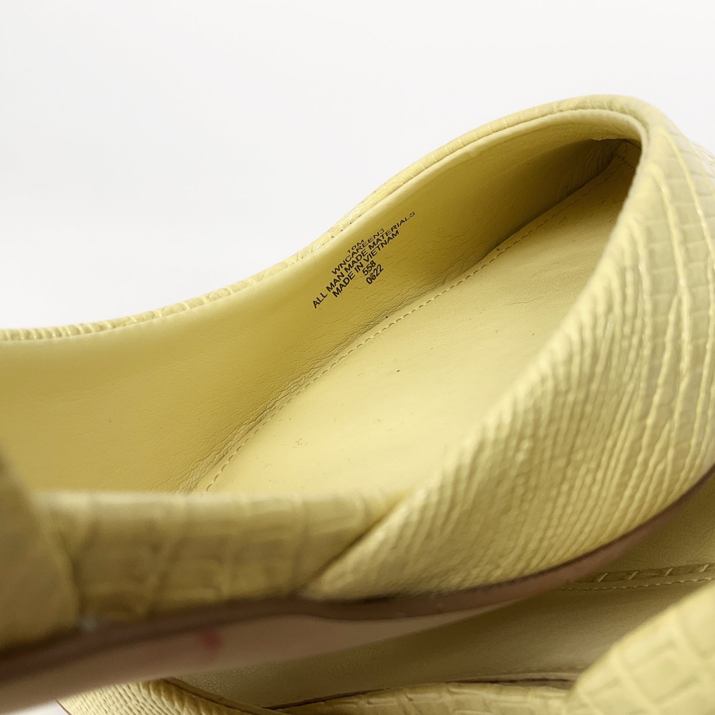 Nine West - Yellow Sling Back Heels