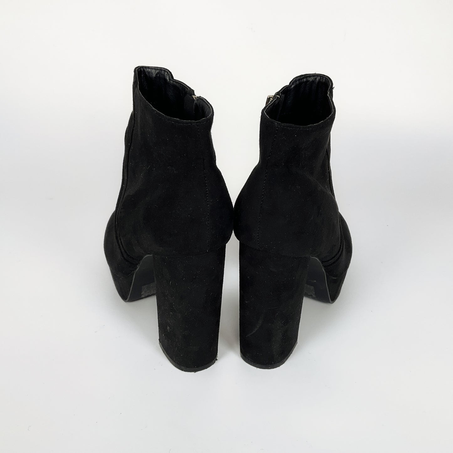 Forever New - Velvet Platform Wedge Heel