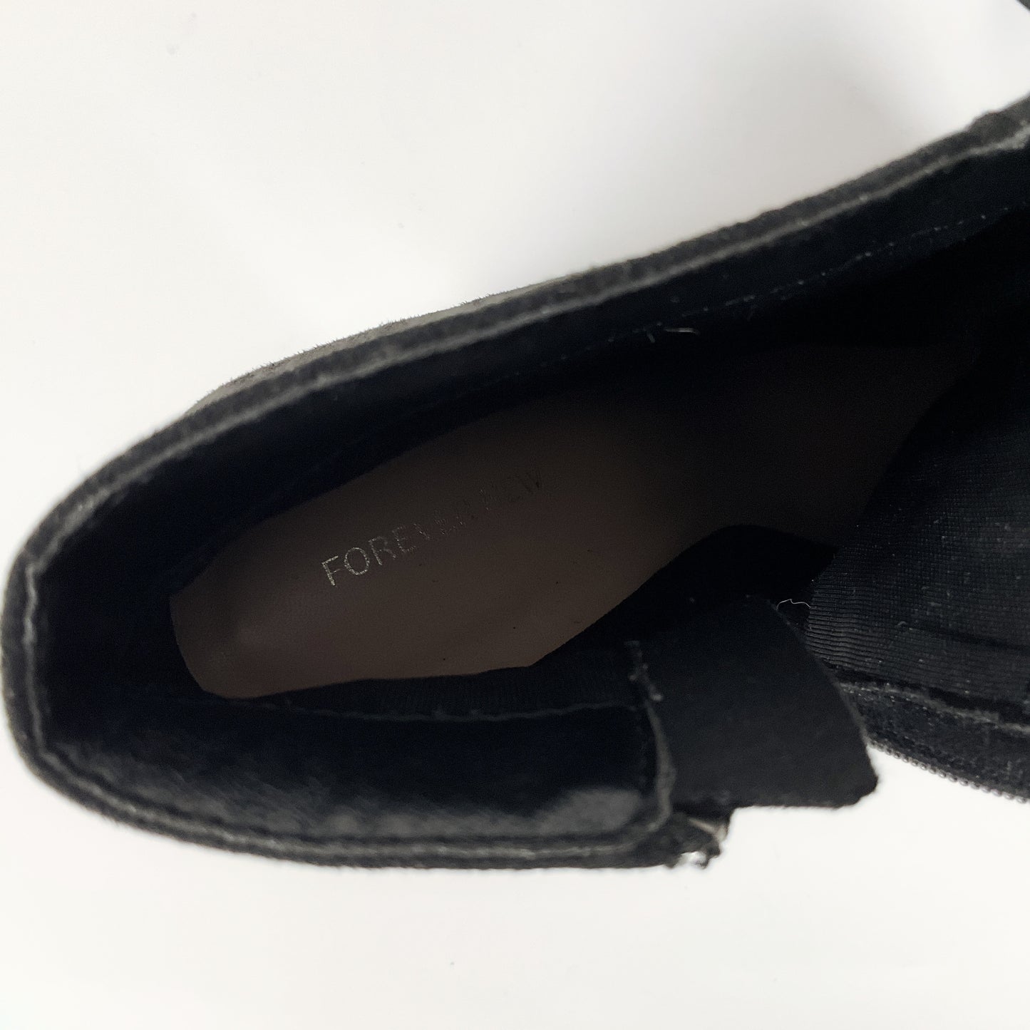 Forever New - Velvet Platform Wedge Heel